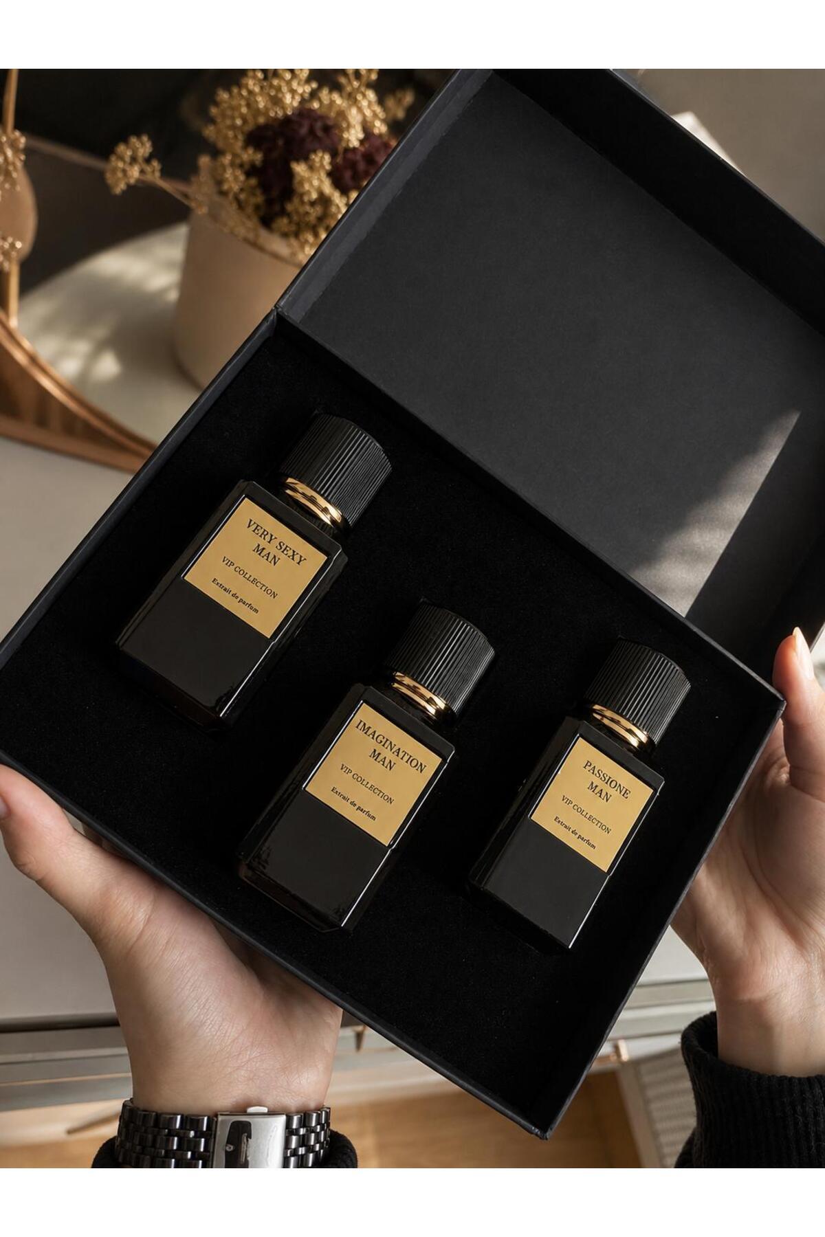 VİP Collection ERKEK PARFÜM SETİ (50 ML 3 ADET) — 01
