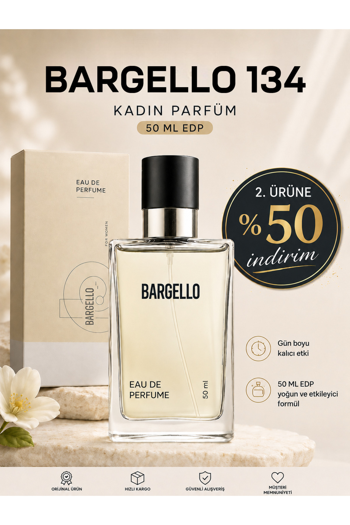 Bargello 134 Parfüm Kadın EDP Oriental 50 ml Fiyatı, Yorumları