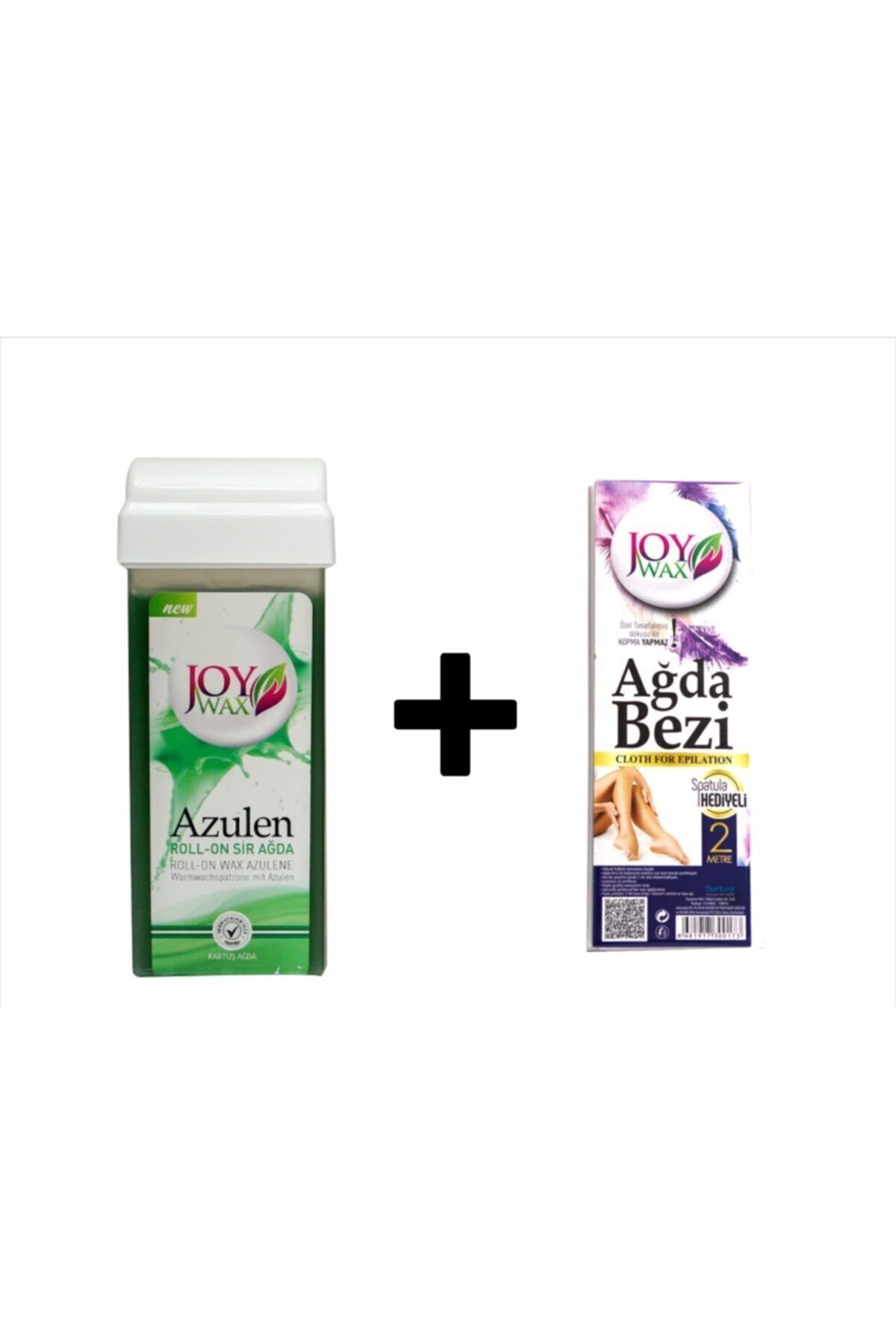 Joy Wax Kartuş Ağda Azulen 100ml+ 2mt Bez — kartuş azulen — تصویر 4 از 5