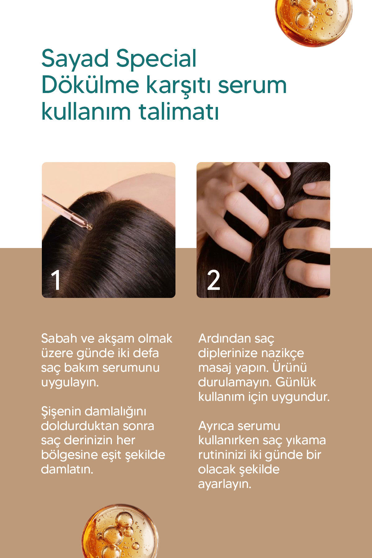 Special Dökülme Karşıtı ve Güçlendirici Saç Serumu — 8684198996219 — تصویر 5 از 6