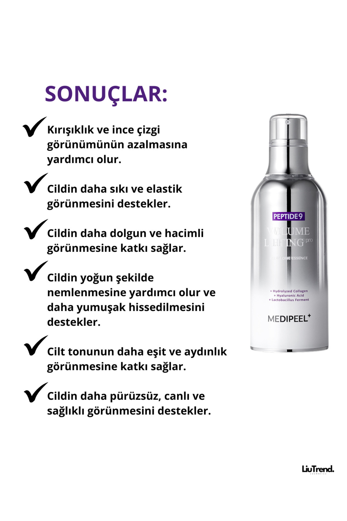 Peptide 9 Volume Lifting All In One Ess. PRO 100 ml Peptitli oksijen lifting özü — M0093 — تصویر 4 از 6