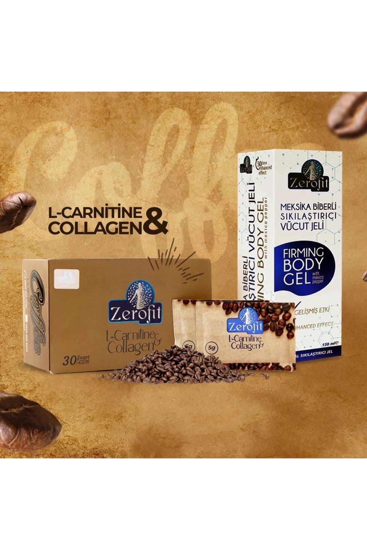 Zerofit Kolajen & L'carnitine Ekstrat 30 Şase Form Kahve 150 Gr