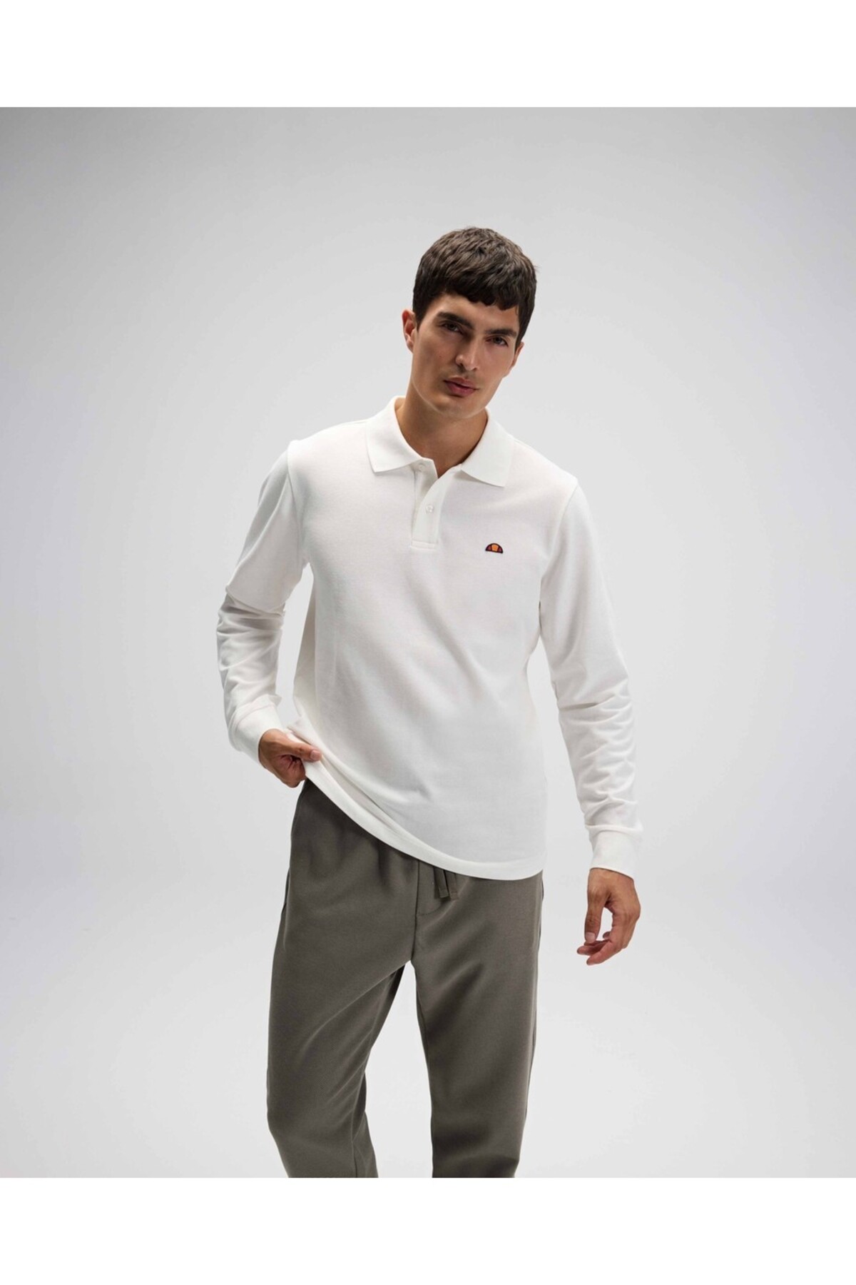 Ellesse Erkek Polo Sweatshirt EM582-OF görsel 3