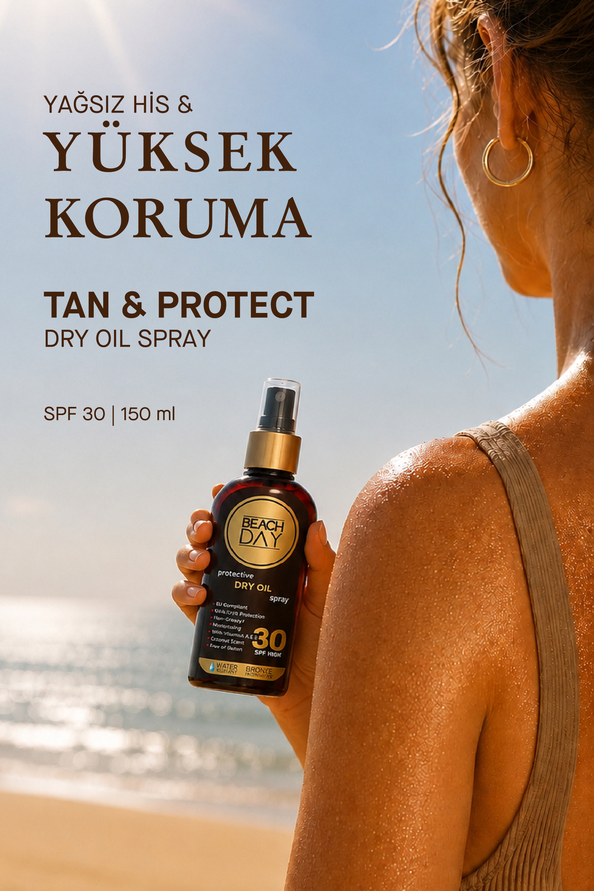 Dry Oil 30f 150 ml Sprey ( Kuru Yağ ) 8699375048018 — BD07 — تصویر 3 از 9