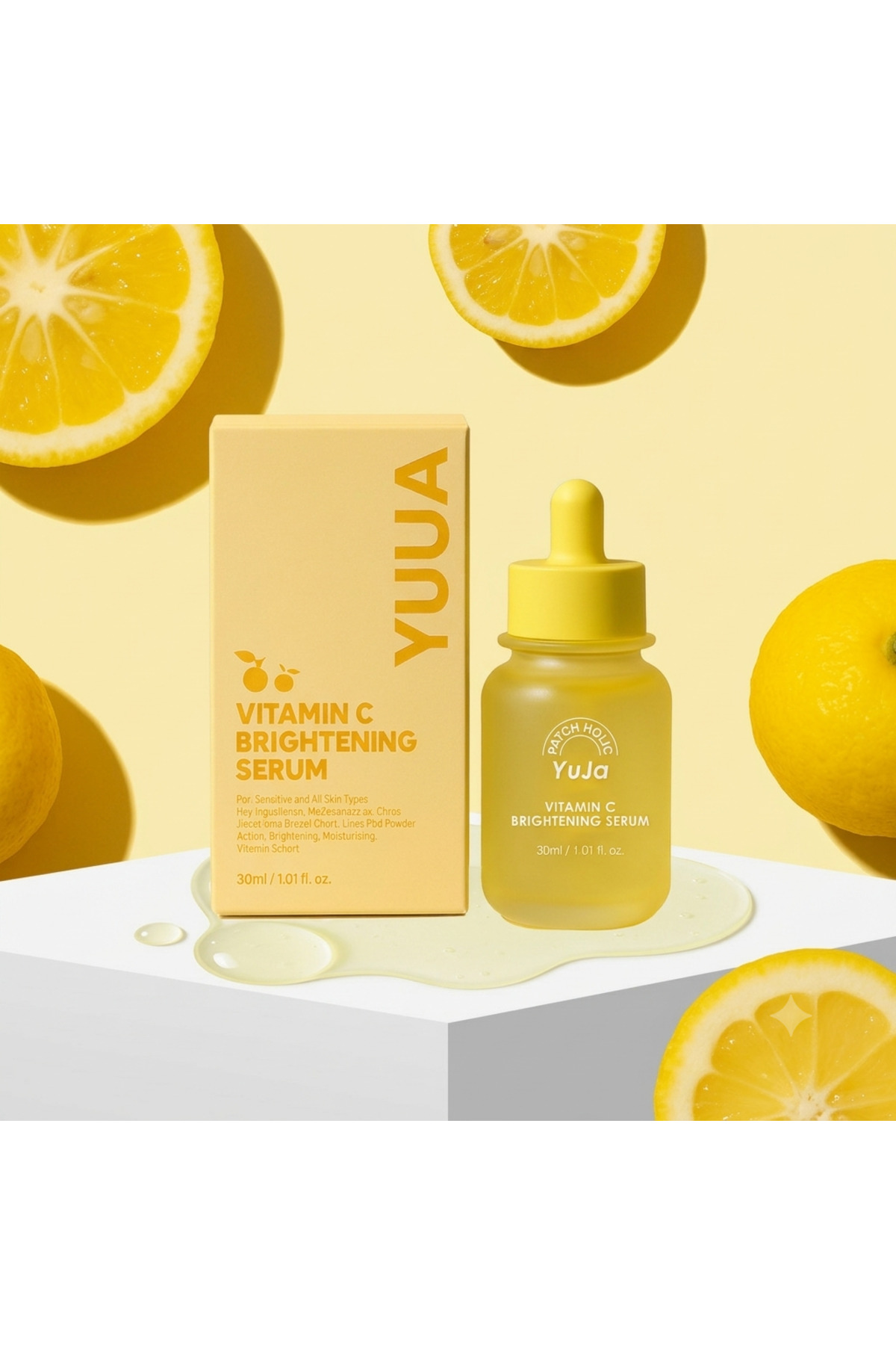 Lekeli Ciltler Için Yuja Serum-(AYDINLATICI) Brightening Cilt Serumu — PATCH03