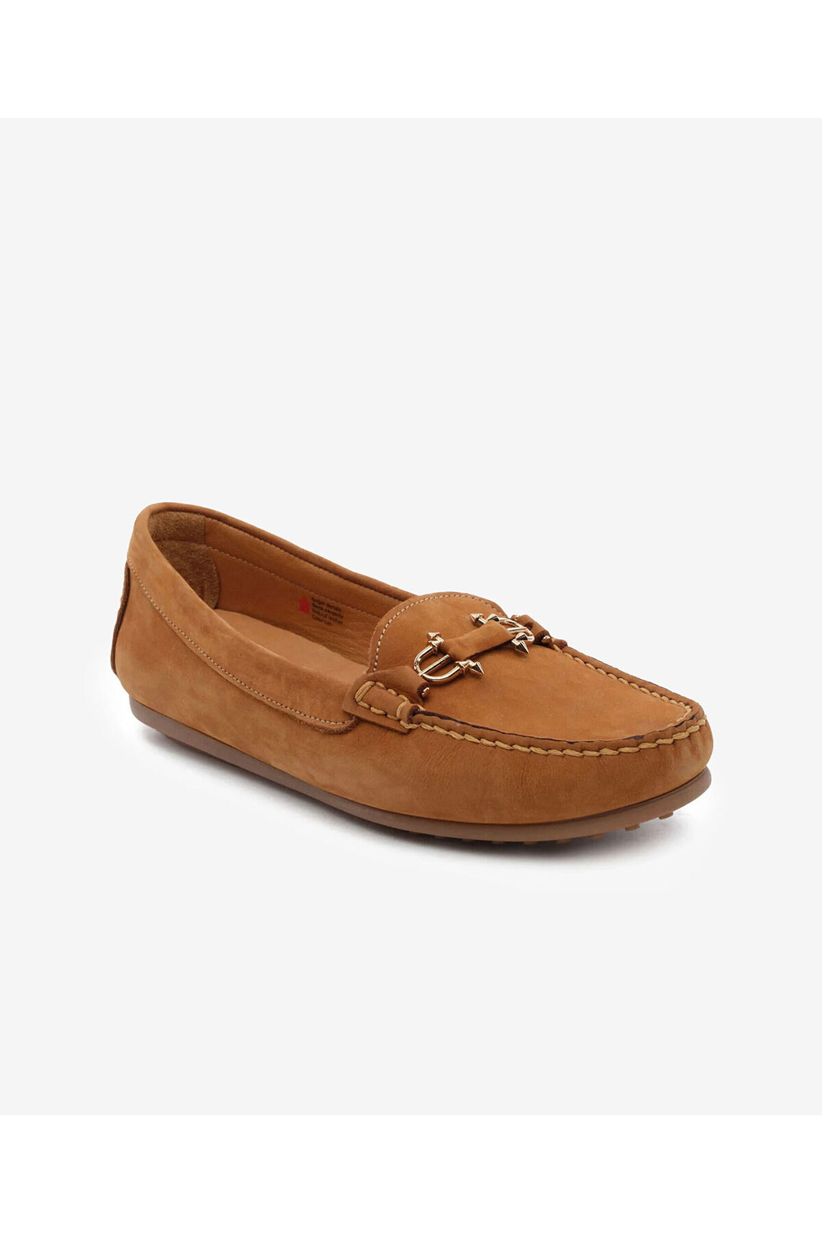 Greyder Kadın Taba Hakiki Deri Loafer Ayakkabı 6Y2WA57725 görsel 2