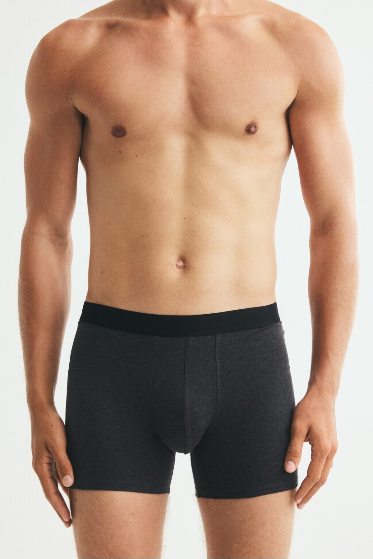 بسته 10 عددی شورت بوکسور لگ معمولی Lycra® اچ اند ام باکسر H&M