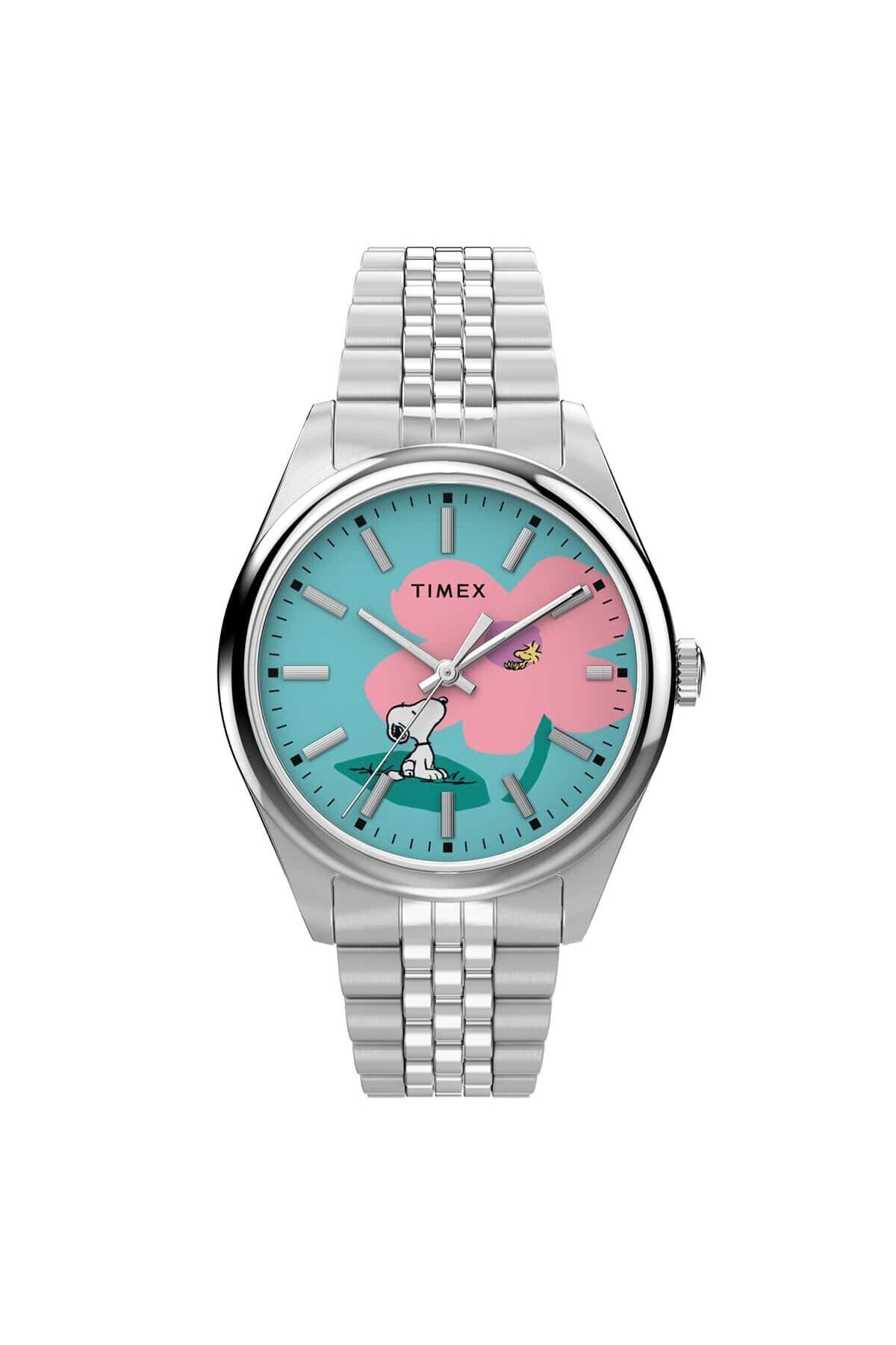 Timex TW2Y52600 Peanuts® x Legacy Snoopy with Flower Dial Kadın