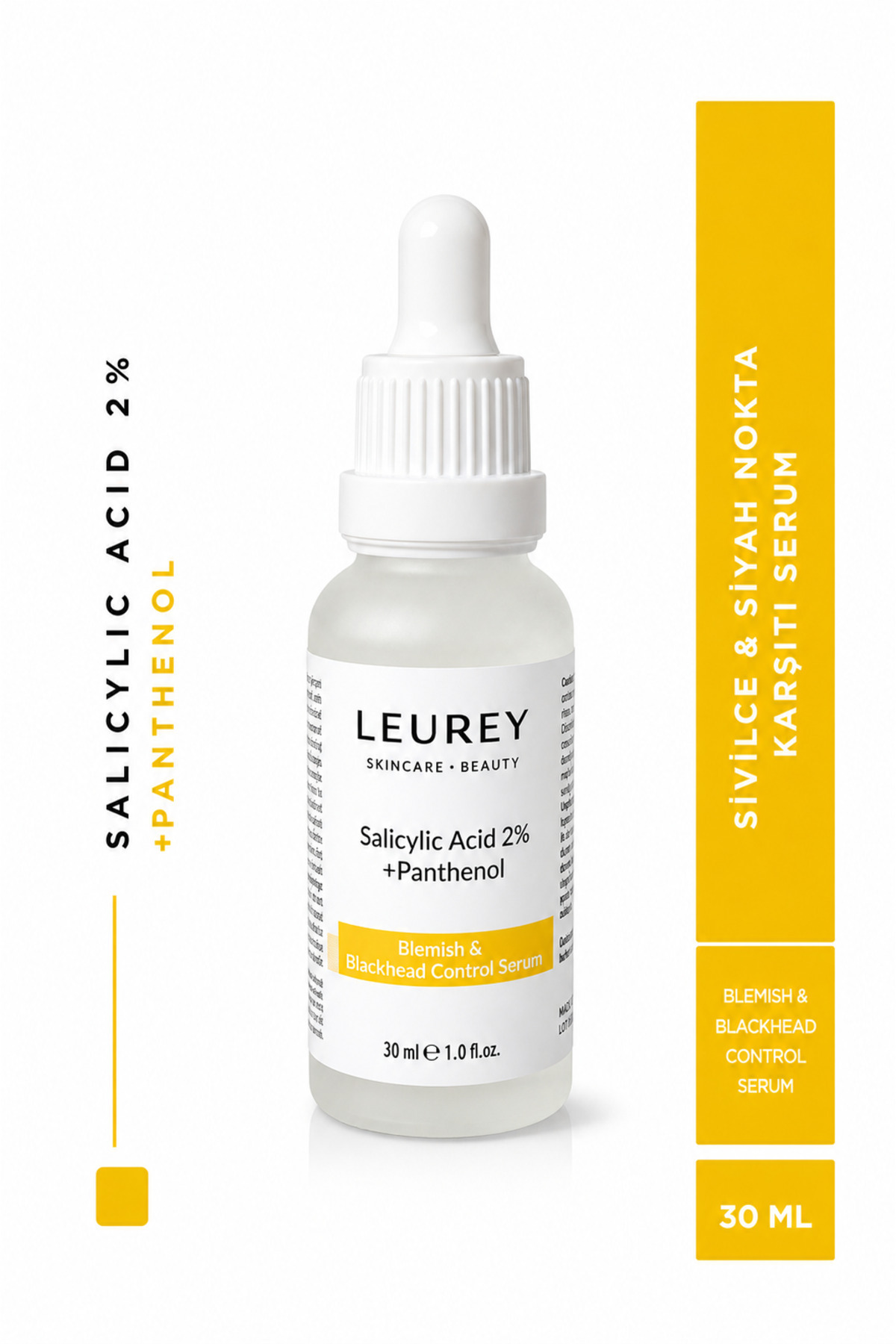 Salicylic Acid %2 + Panthenol - Sivilce ve Siyah Nokta Karşıtı Serum 30ml — SR02
