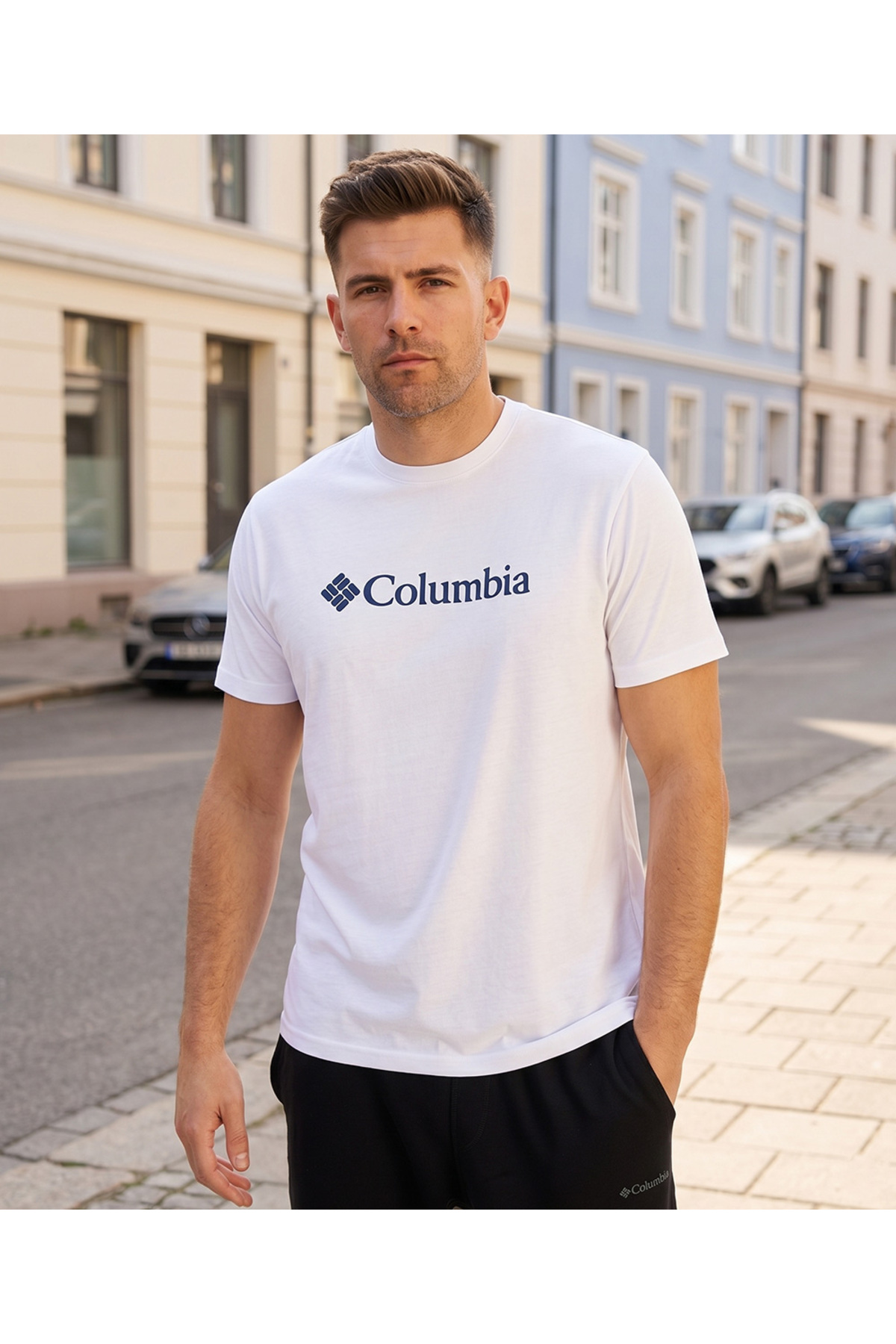 تیشرتمردانهColumbiaرنگارنگ