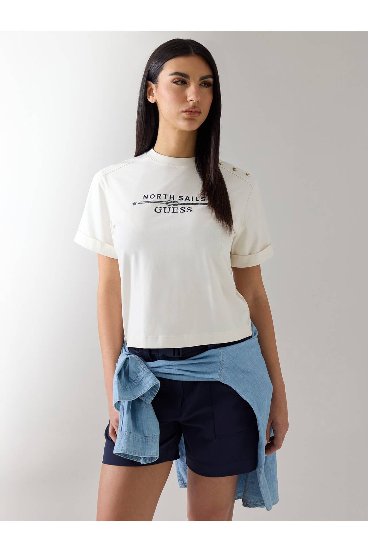 تیشرتزنانهGuessرنگارنگ