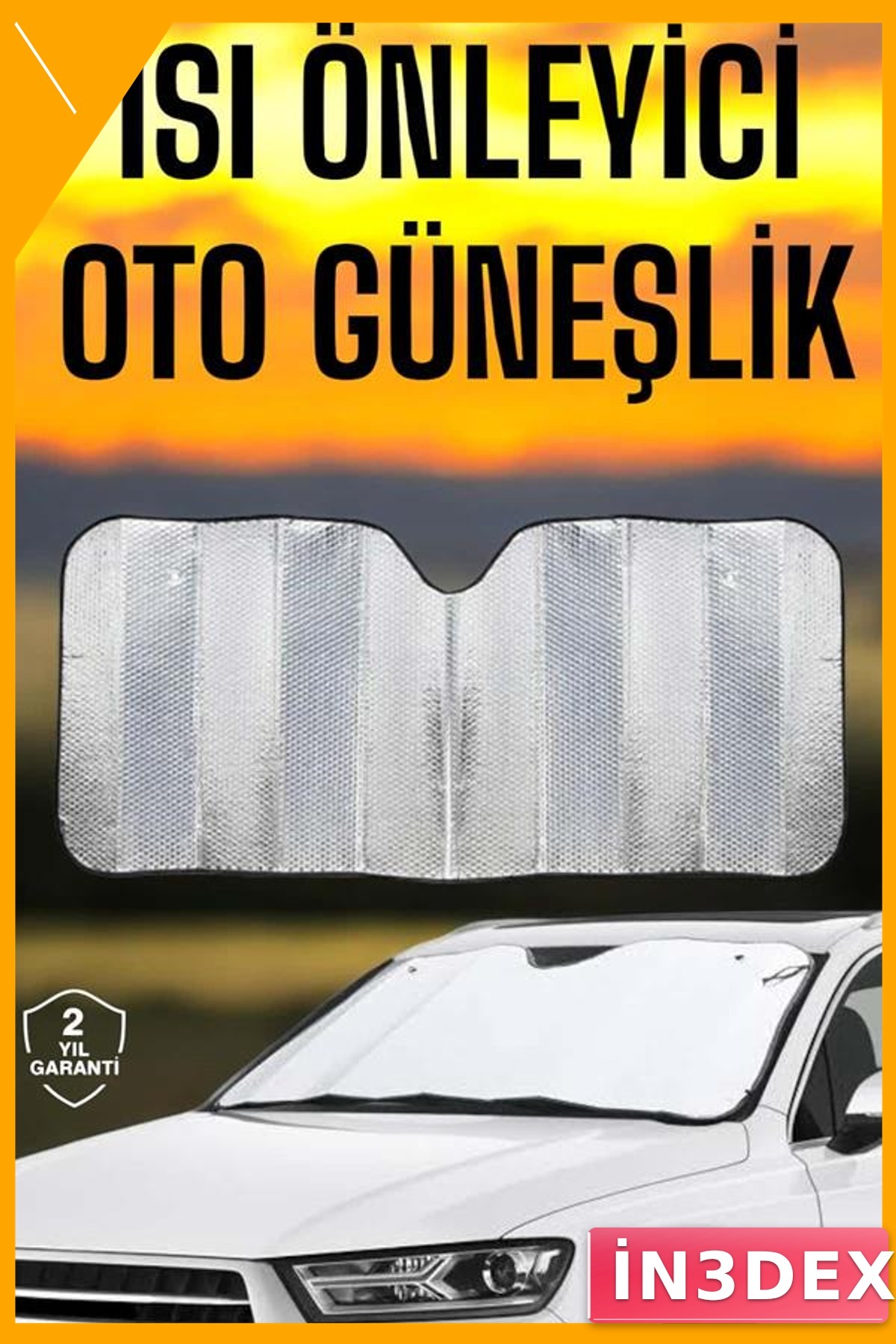 UV Korumalı Araba Ön Cam Güneşliği Isı Yalıtımlı Tüm Araçlara Uygun