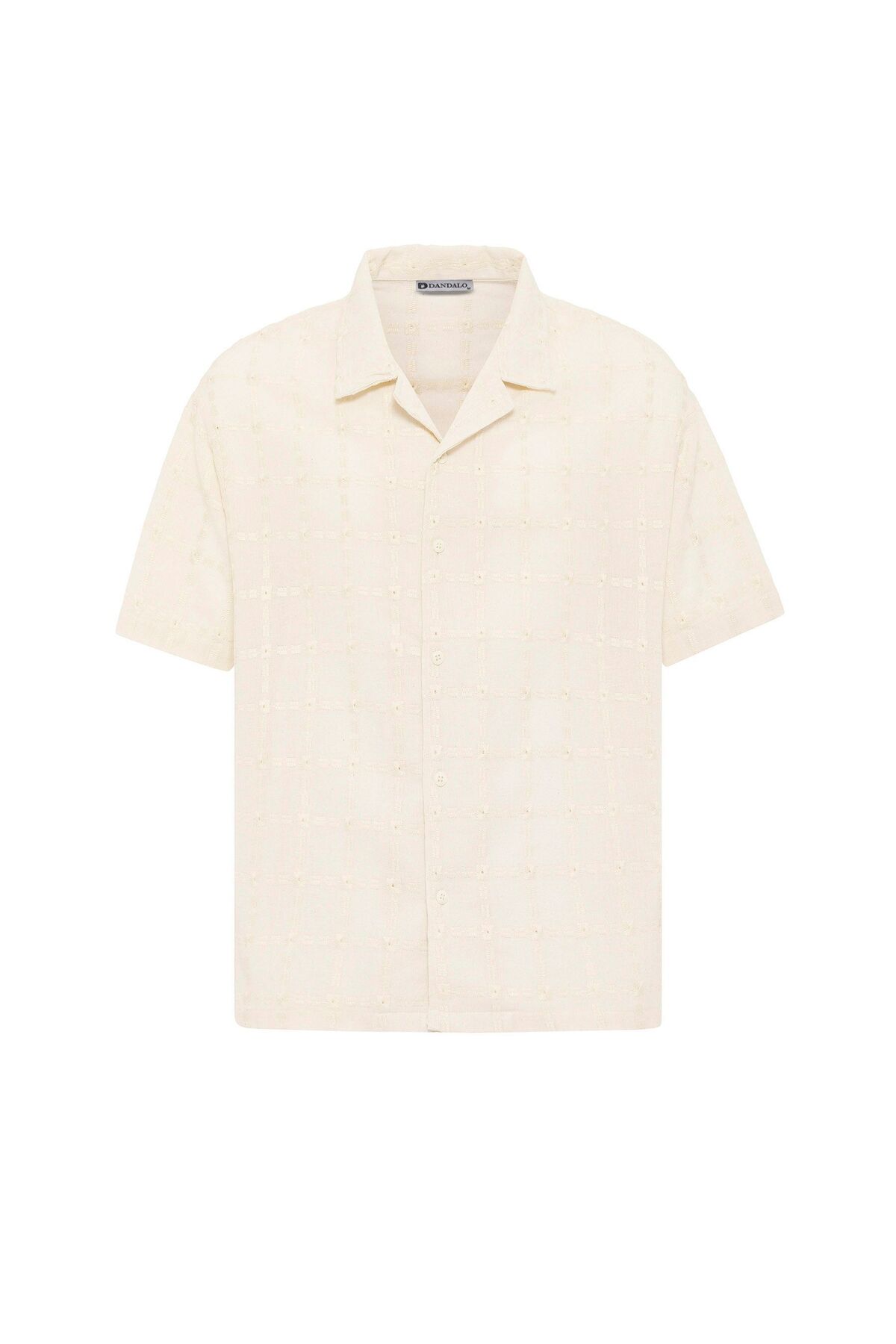 S13 Store Stitch detailed oversize short sleeve shirt