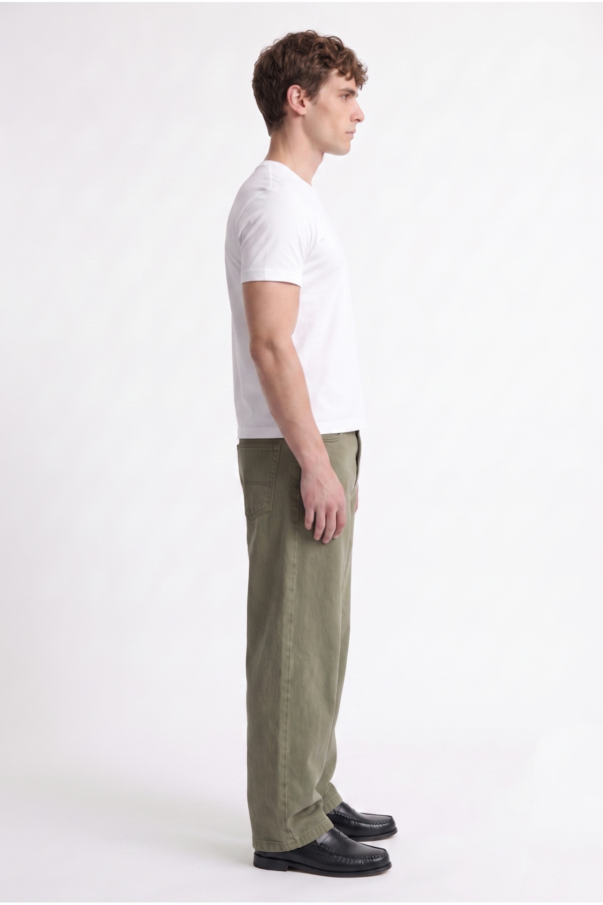 ATE STUDIOS Matcha Baggy Jean görsel 4