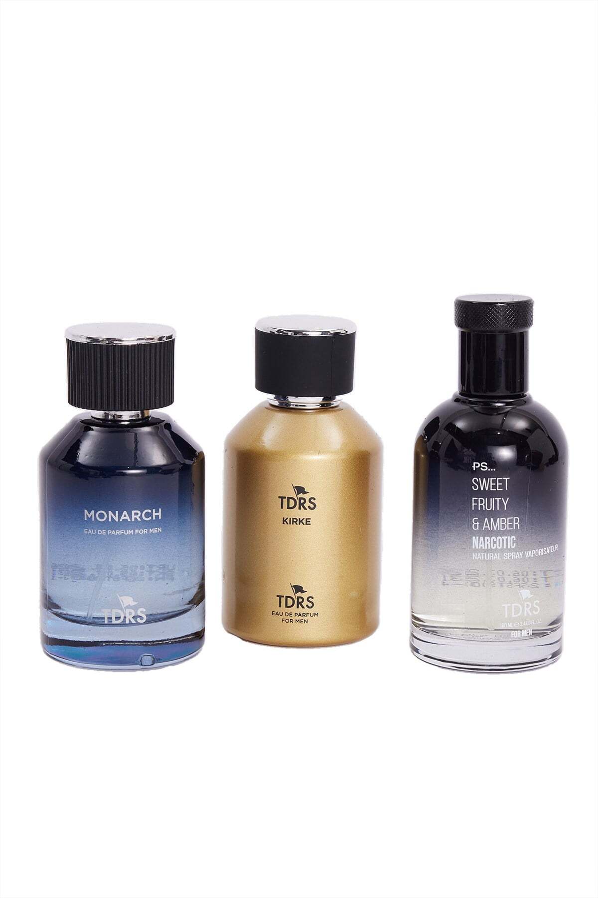 Özel Hediye Kutulu 3'lü Limon-Bergamot Çarkıfelek 100 ML Uzun Süre Kalıcı Parfüm Seti — PM260001 — تصویر 2 از 5