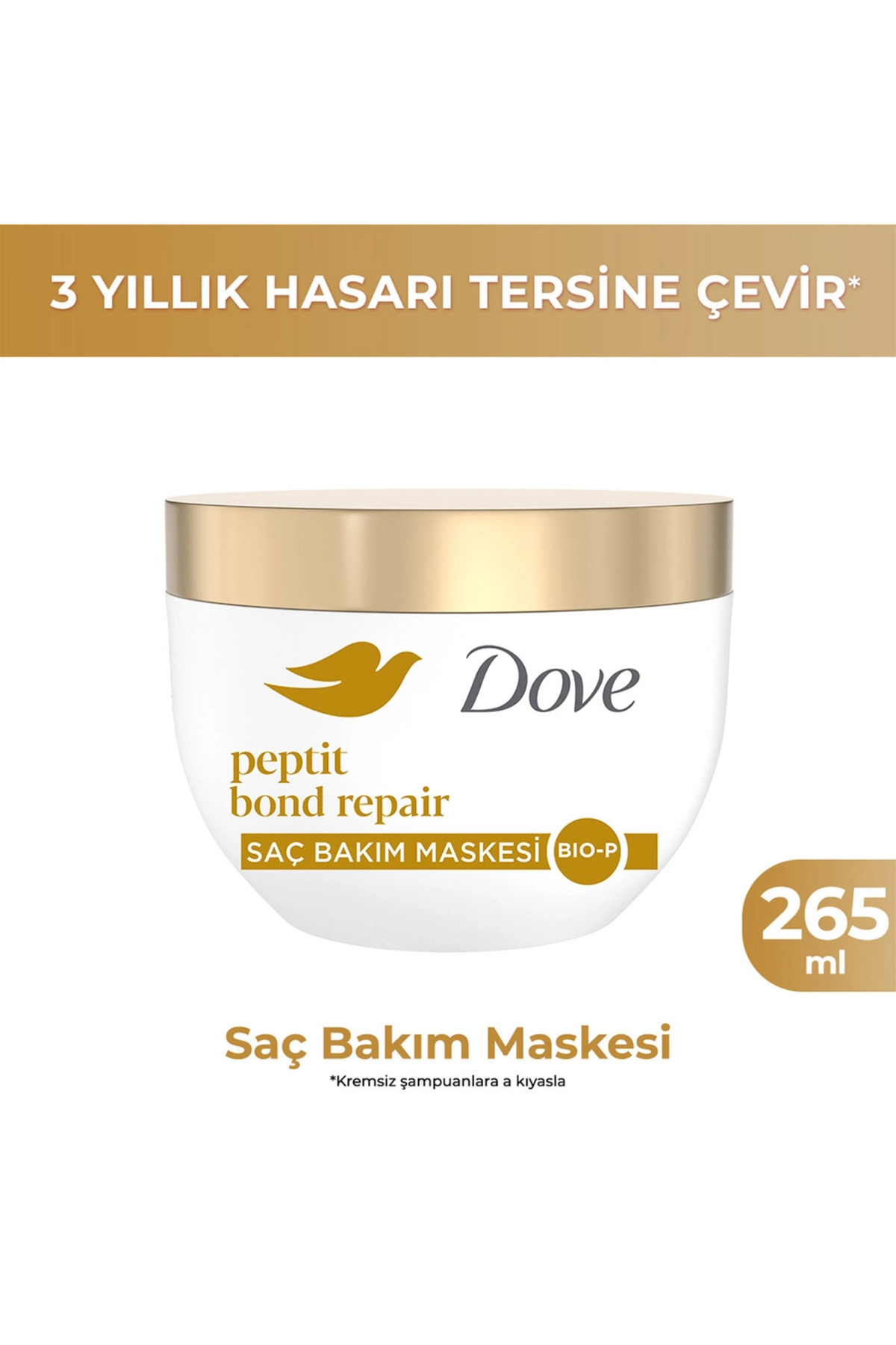 Dove Peptit Bond Repair Saç Bakım Maskesi 265 ml - Fiyatı, Yorumları