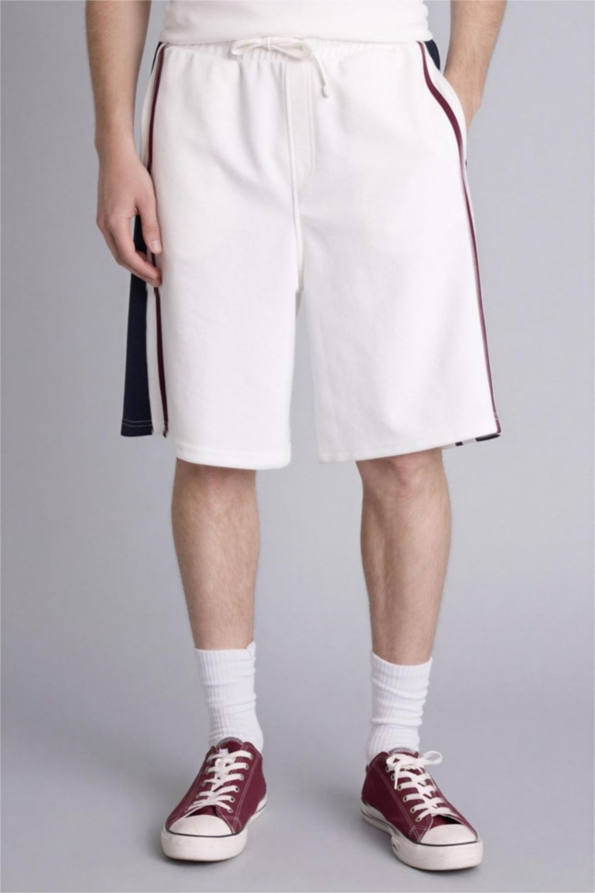 DeFacto BAGGY FIT Beli Lastikli Şort G4186AX26SM görsel 3