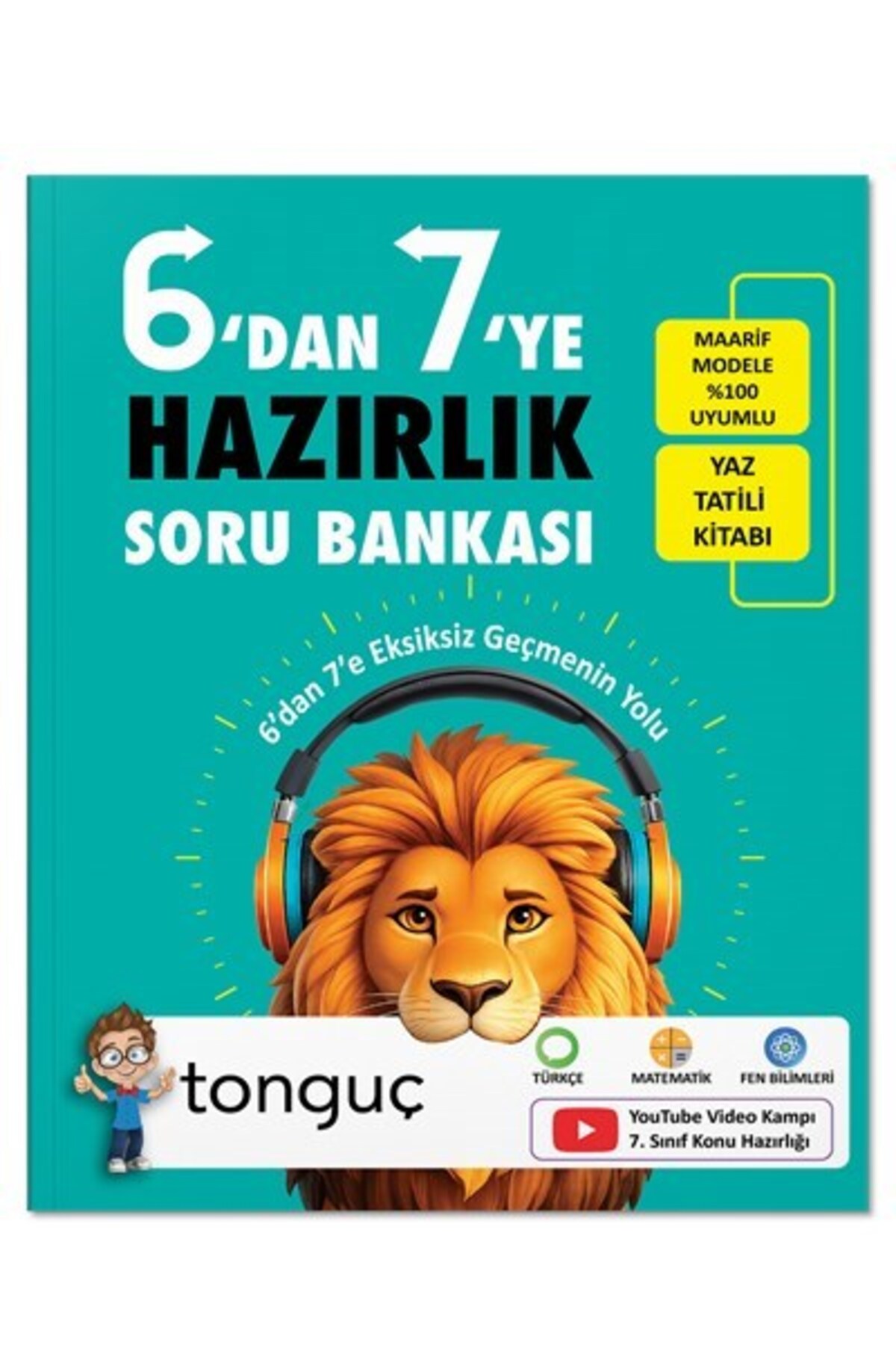 Tonguç Yayınları 6'dan 7'ye Hazırlık Kitabı - Kraft Defter A6