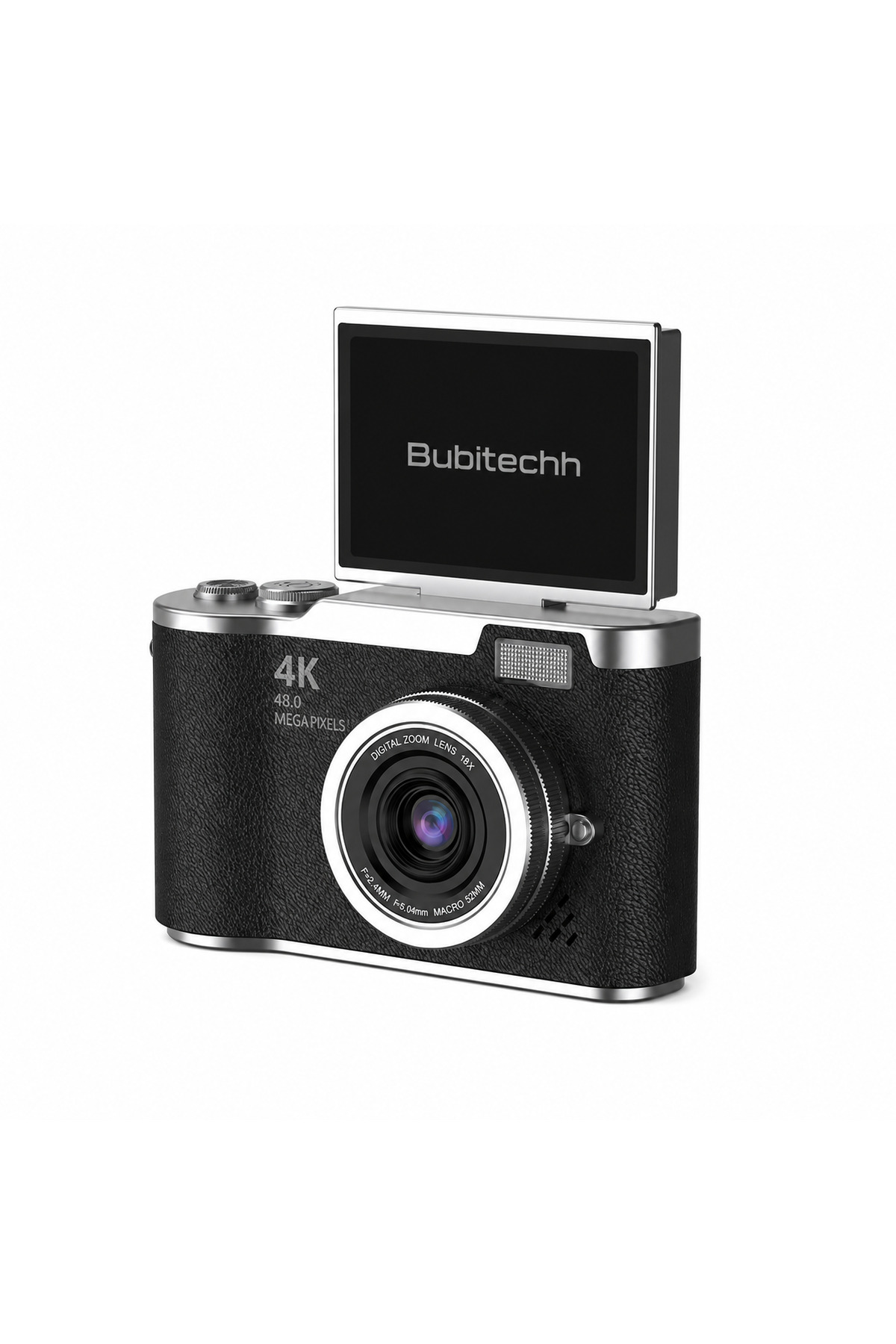Bubitechh Dijital Retro Kamera 48MP Döner Ekranlı Video Kamera - Fiyatı, Yorumları