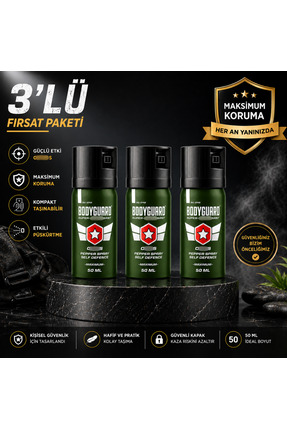 Alice&Co 3 Adet Aerosol Koruyucu Ga.zı 50 ml (SKT 2031)