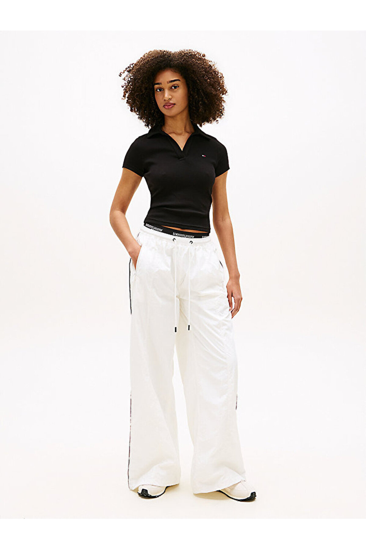 پولوشرت زنانه یقه پلو | تامی هیلفیگر Tommy Hilfiger BM/DW0DW22326BDS BD - تصویر 3