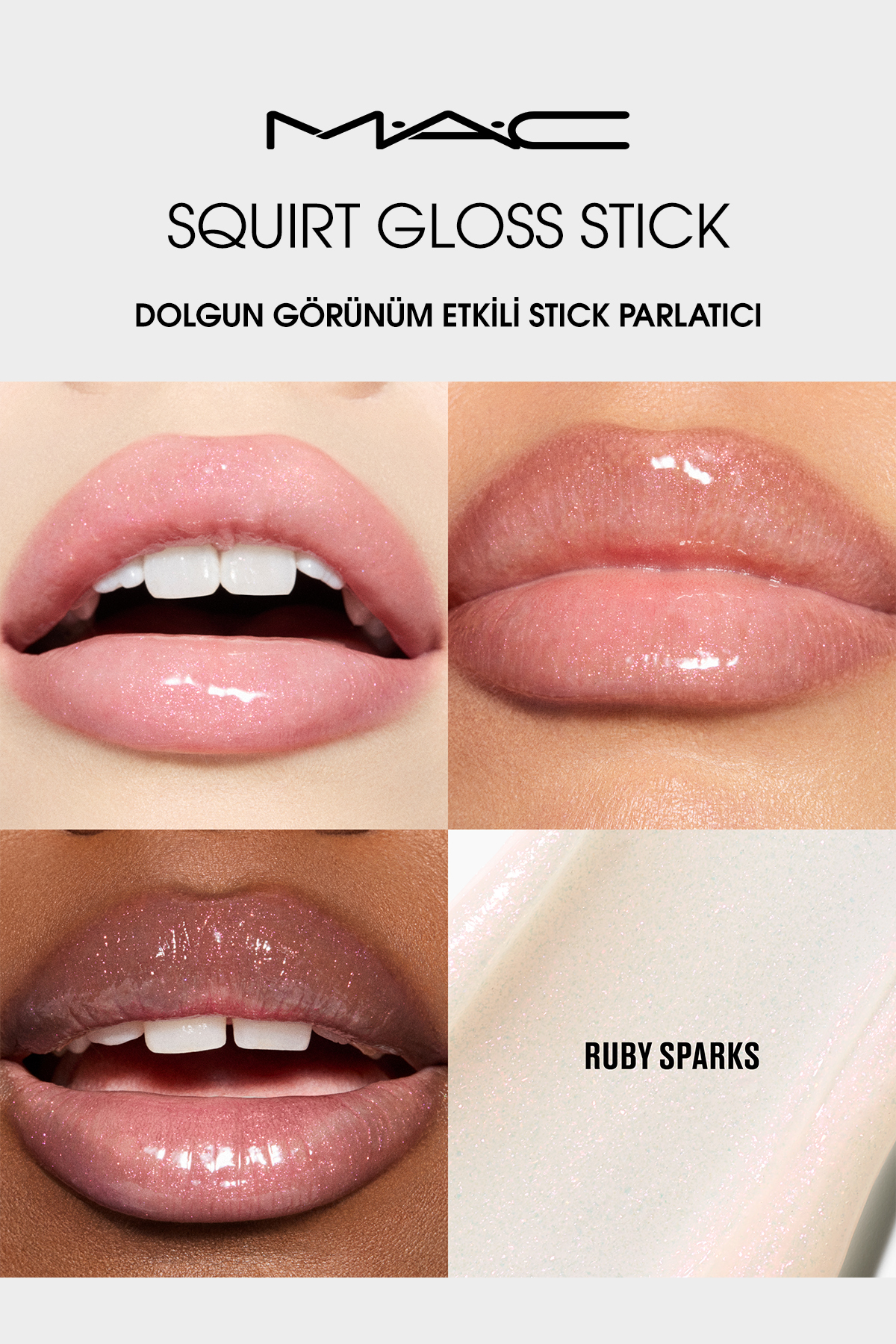 M·A·C Squirt Gloss Stick Plump ظاهر موثر استیک شاین - Ruby Sparks 3