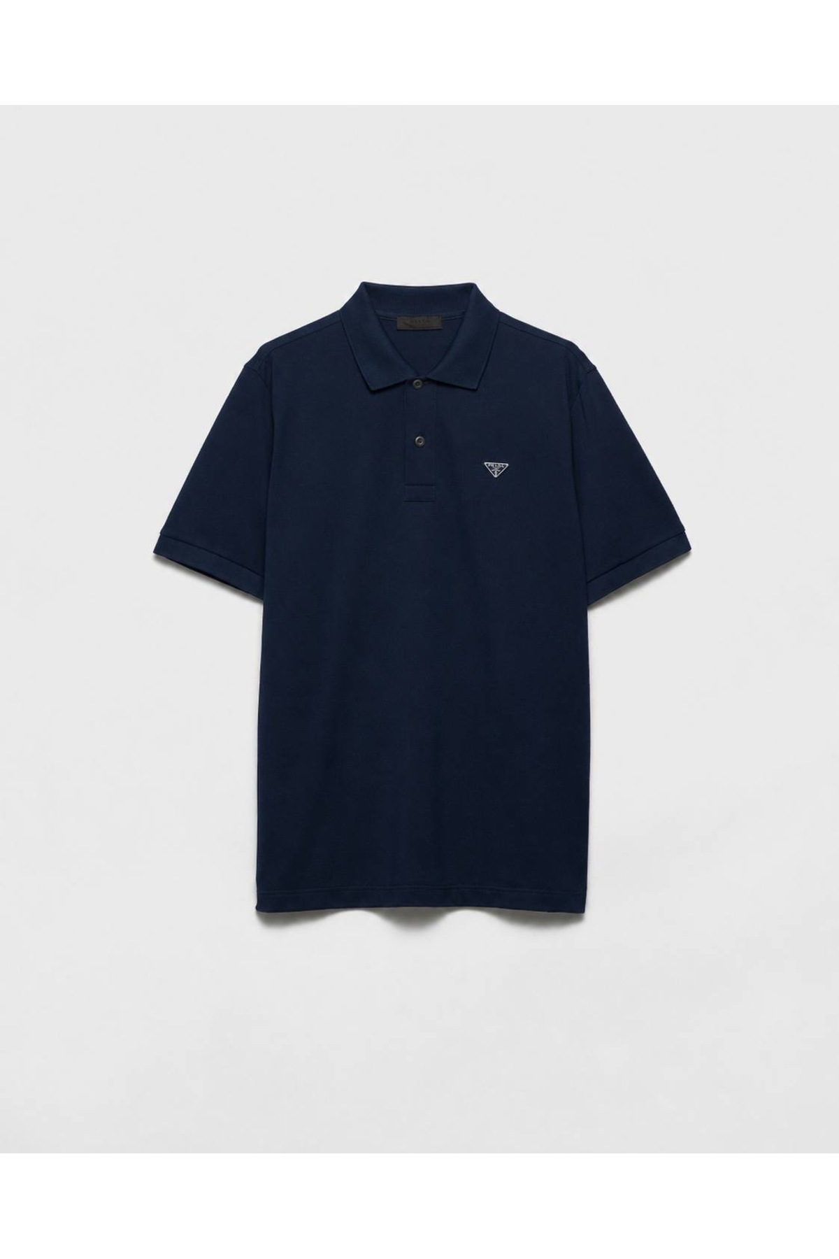 prada universal Özel Kesim Üçgen Monologo Pike Polo Yaka Tişört