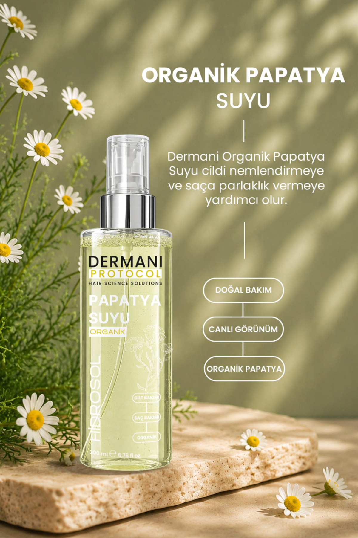 آب بابونه درمانی پروتکل ۲۰۰ میلی‌لیتری — CHAMOMILE200ML — تصویر 4 از 5