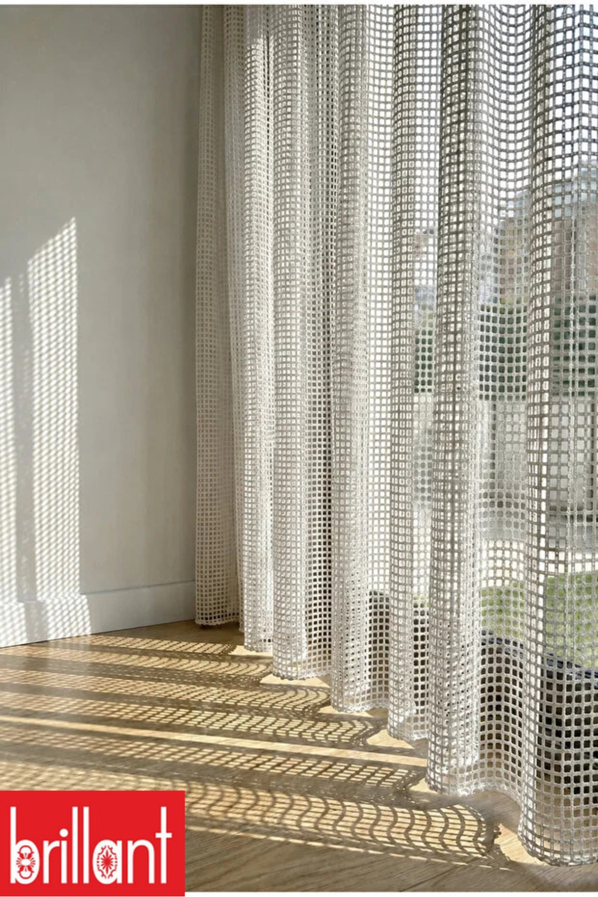 Modern Design New Product No Ironing Required Frequent Pleated Mesh Tulle Curtain