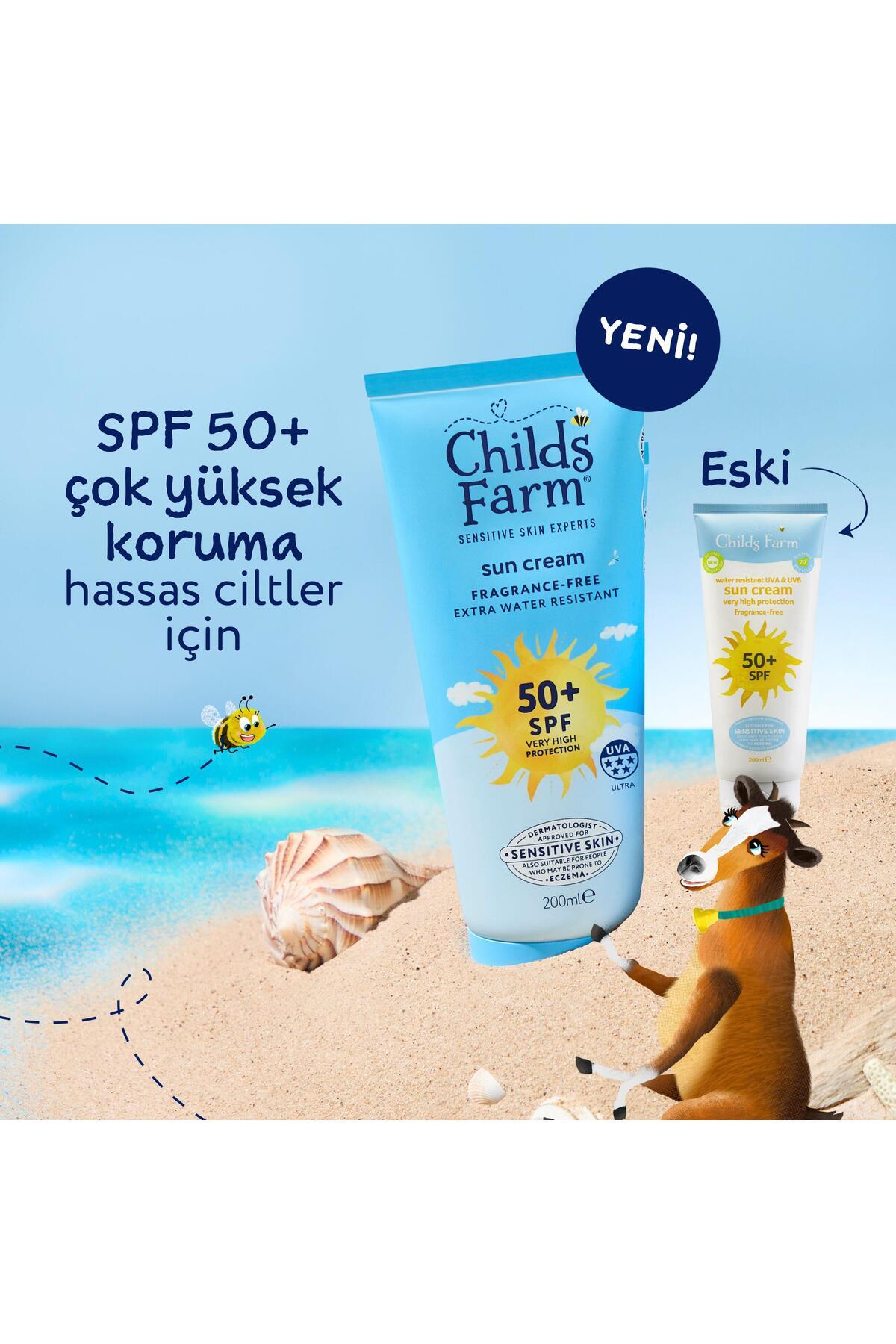 Çocuk Güneş Kremi SPF 50+ 200 ml – Parfümsüz — 100114925 — تصویر 2 از 8