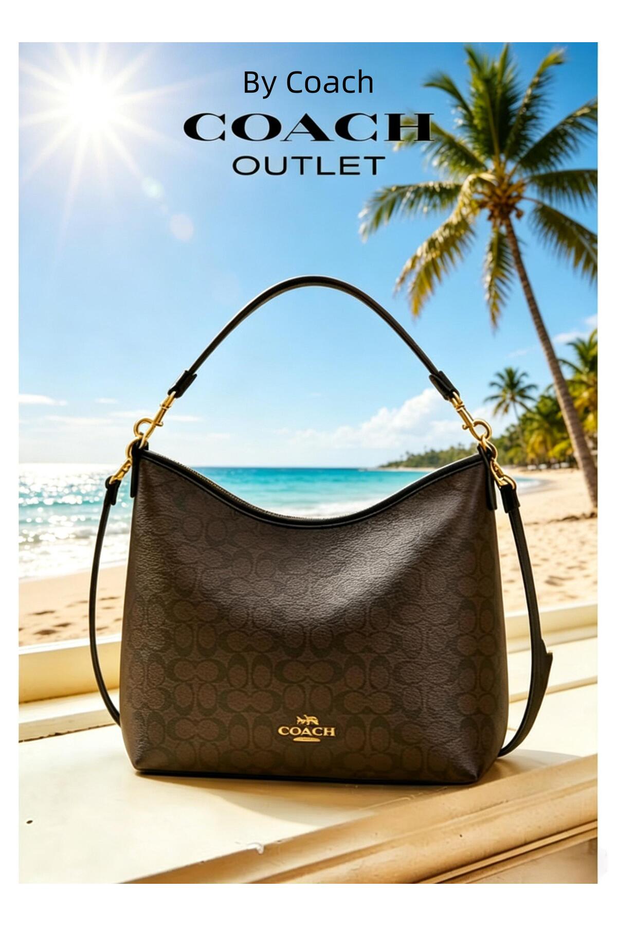 coach house classic logo LAUREL31 medium shoulder bag crossbody bag underarm ...