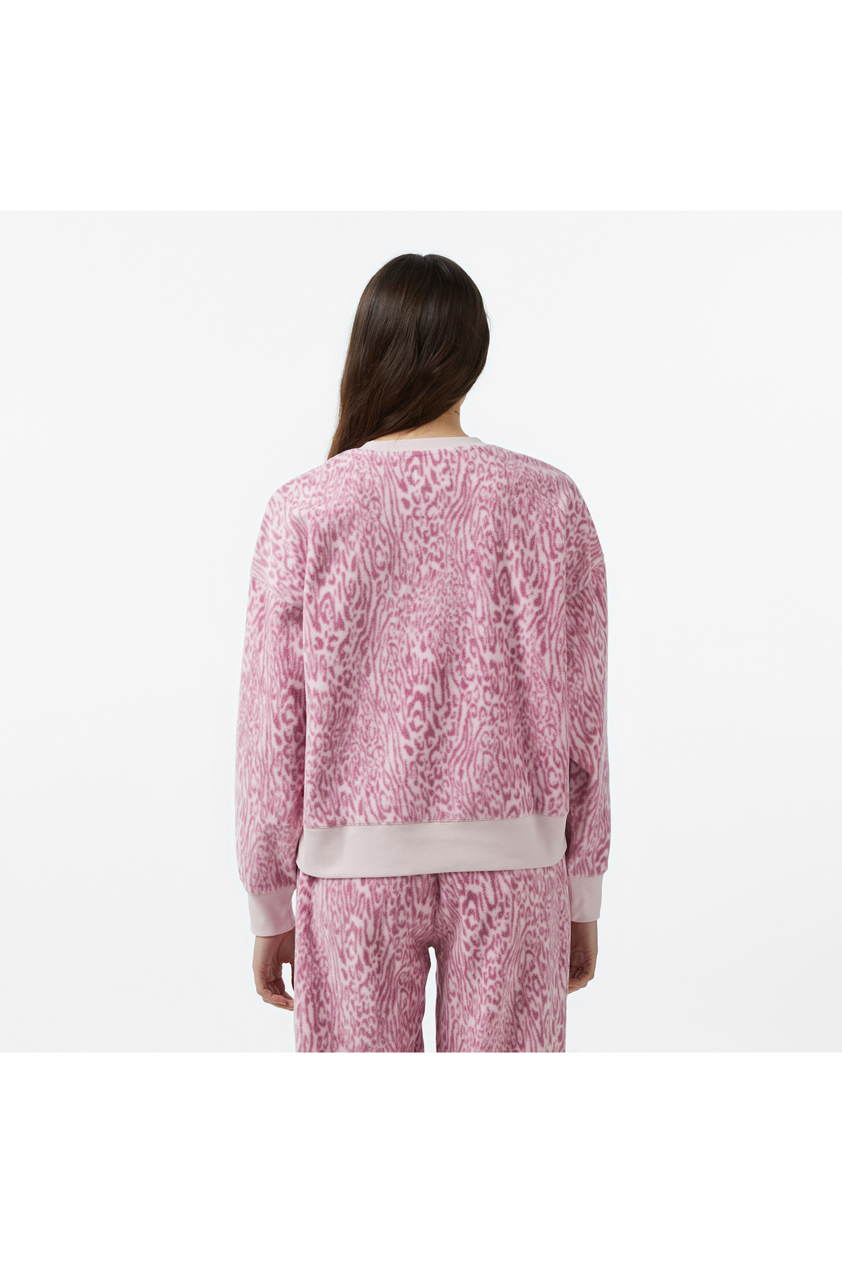 Converse Kadın Pembe Sweatshirt görsel 2