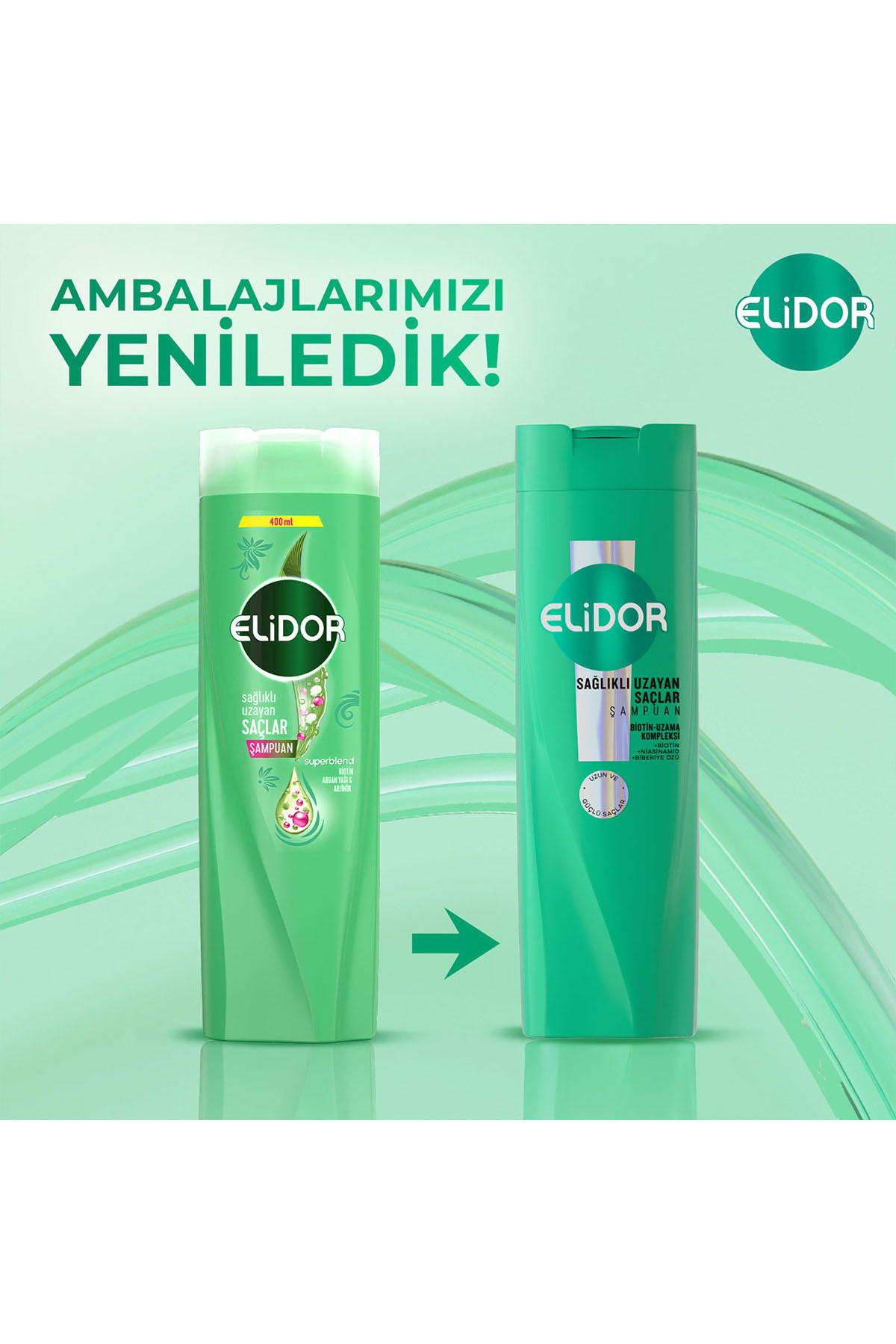 Saç Bakım Şampuanı Sağlıklı Uzayan Saçlar 400 ml x4 — SET.UNİ.11233 — تصویر 7 از 8