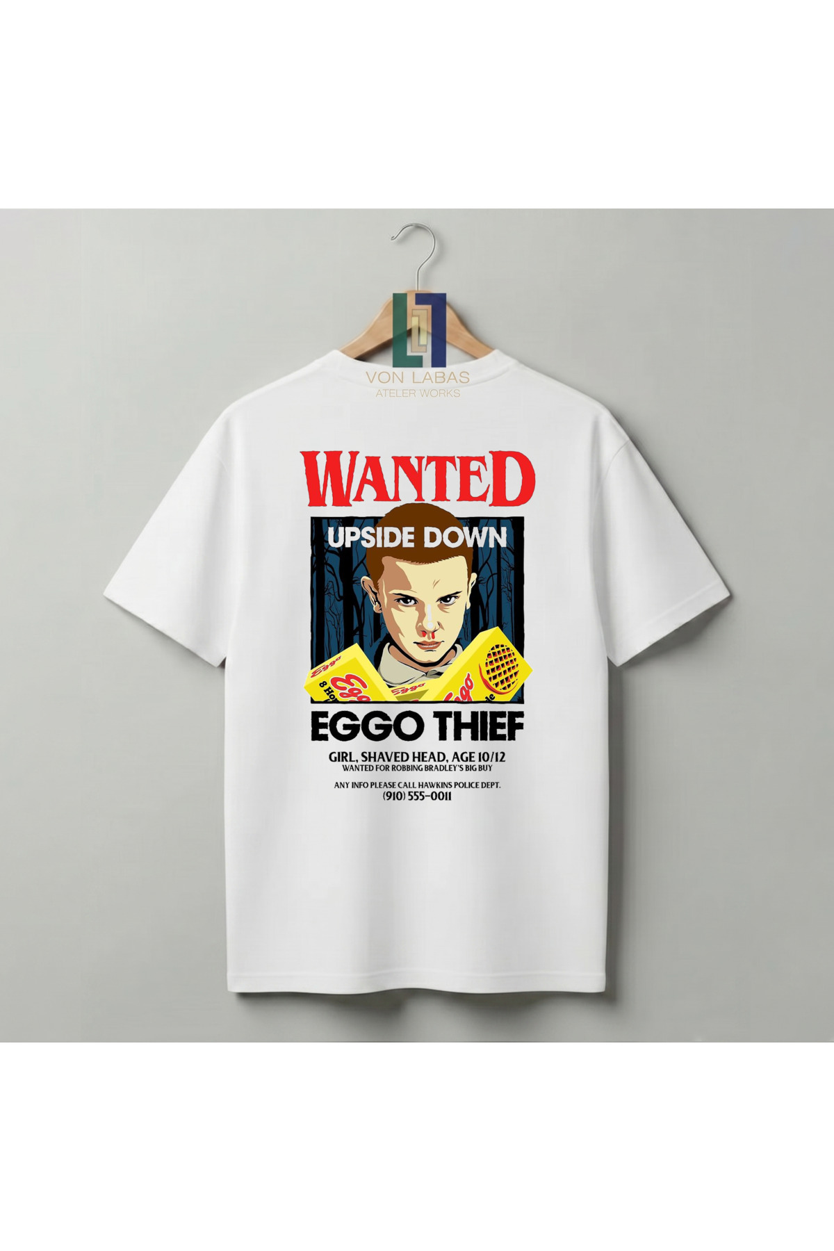Grafftee Clothing STRANGER THINGS UNISEX PAMUKLU TSHIRT - Fiyatı