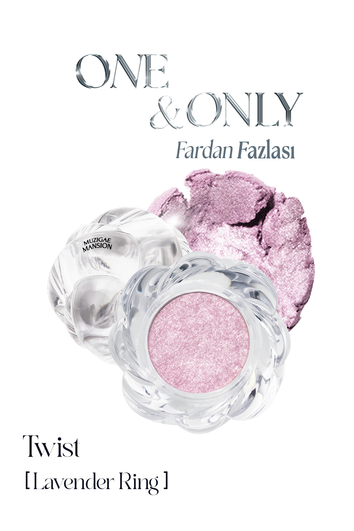 Muzigae Mansion Yansımalı Krem Dokulu Çok Amaçlı Tekli Far One&Only Shadow Twist (Lavender Ring) — بنفش 111627