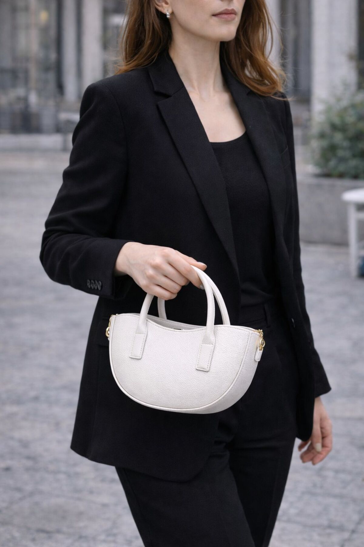  Fashion Street Shoulder Bag　新品　③ Moda Sekiz Women's Timeless Trend Model Daily Crossbody Shoulder