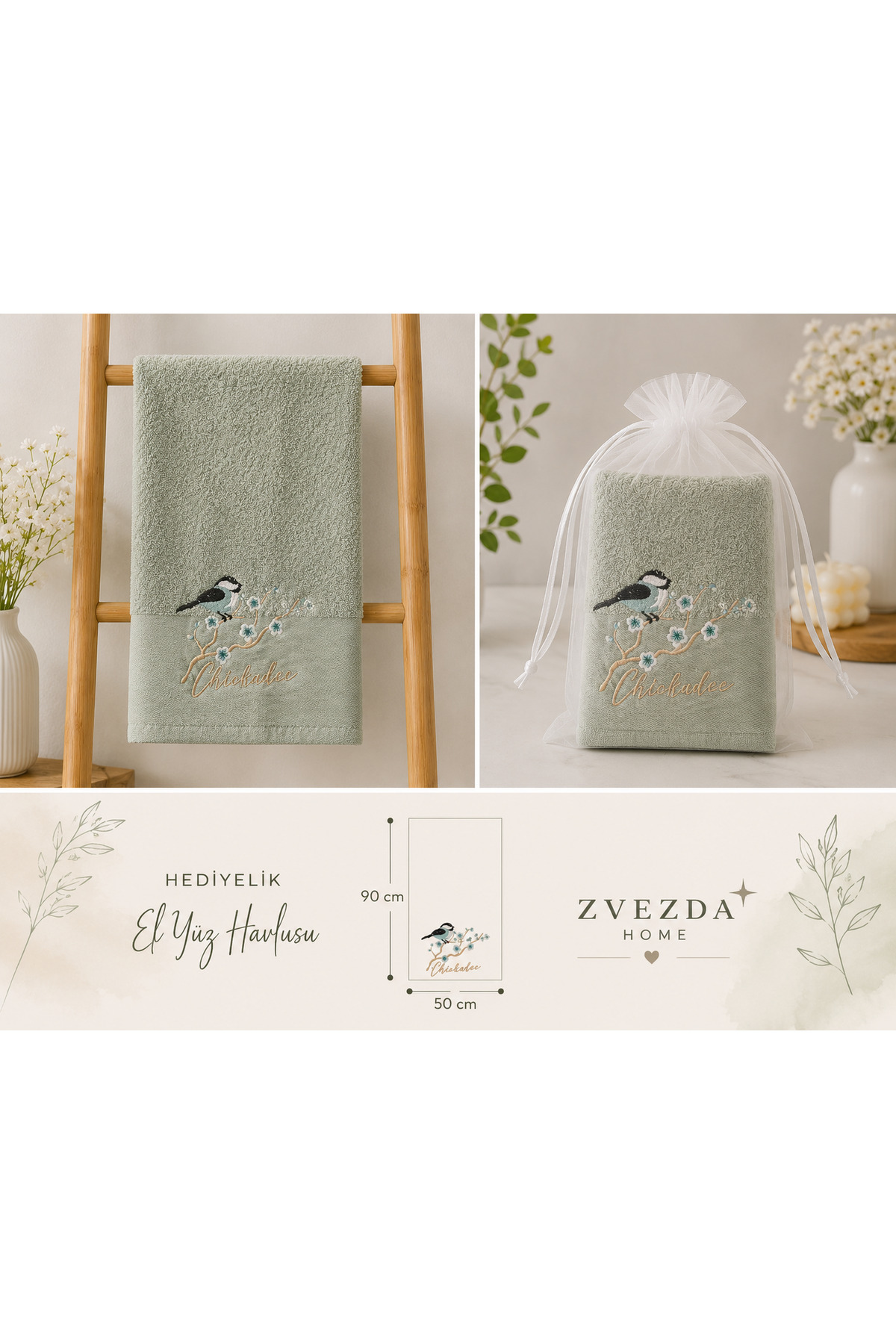 Zvezda Home Hediyelik 50x90 El Yüz Havlu - Fiyatı, Yorumları