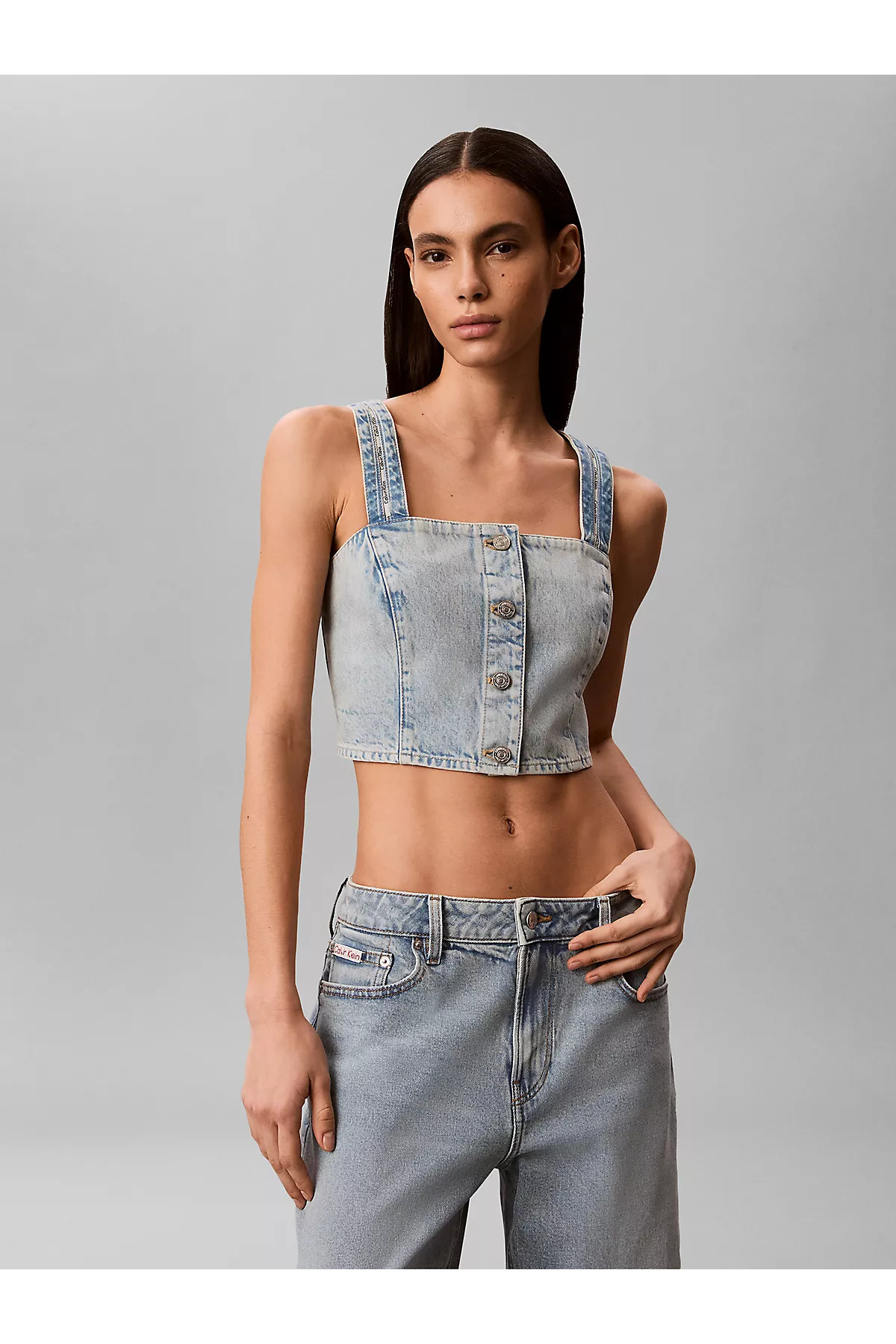 تیشرتزنانهCalvin Kleinآبی