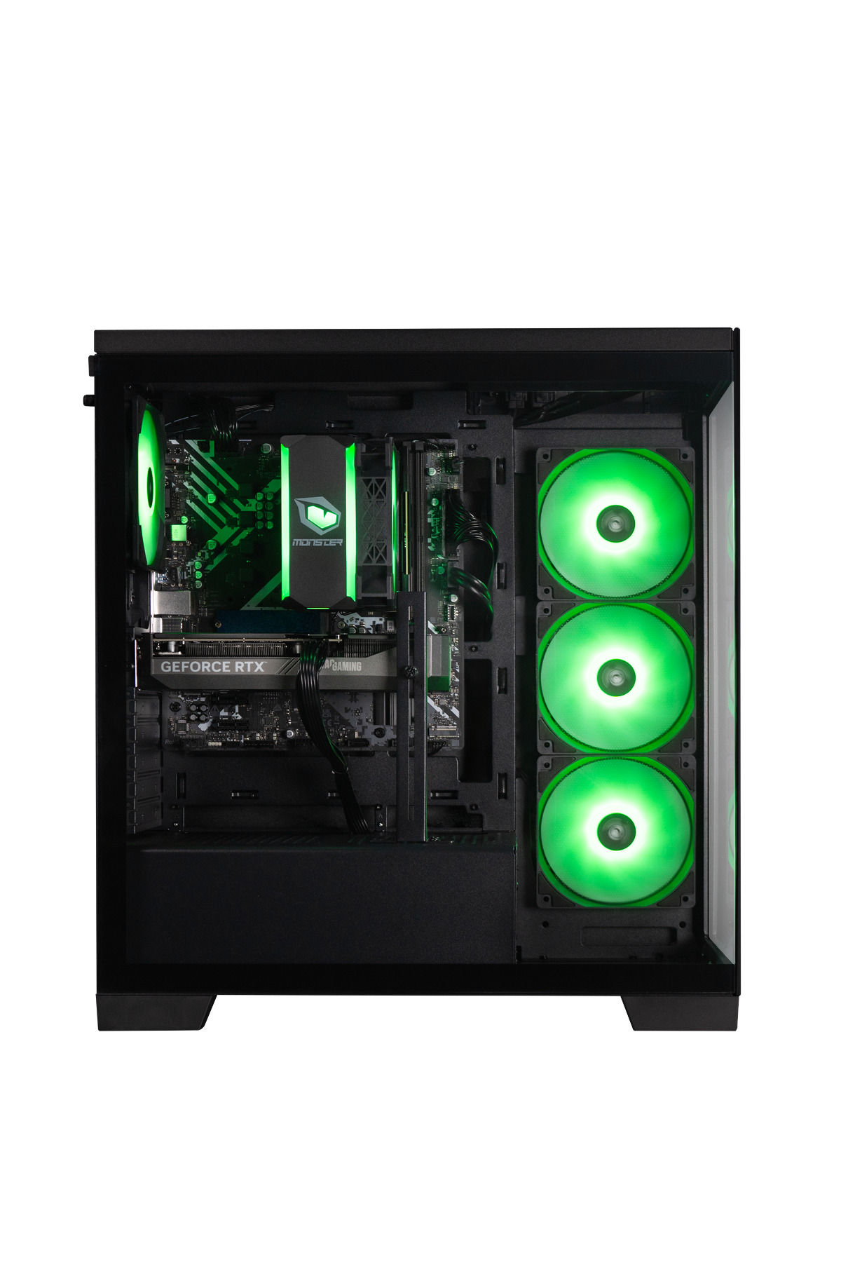 کامپیوتر بازی رومیزی Tulpar TD3 V3.4.1 با پردازنده Intel Core Ultra 5 225F، مادربرد H810، 16 گیگابایت RAM، 1 ترابایت SSD، کارت گرافیک RTX 5050 و سیستم عامل FreeDOS - مشکی