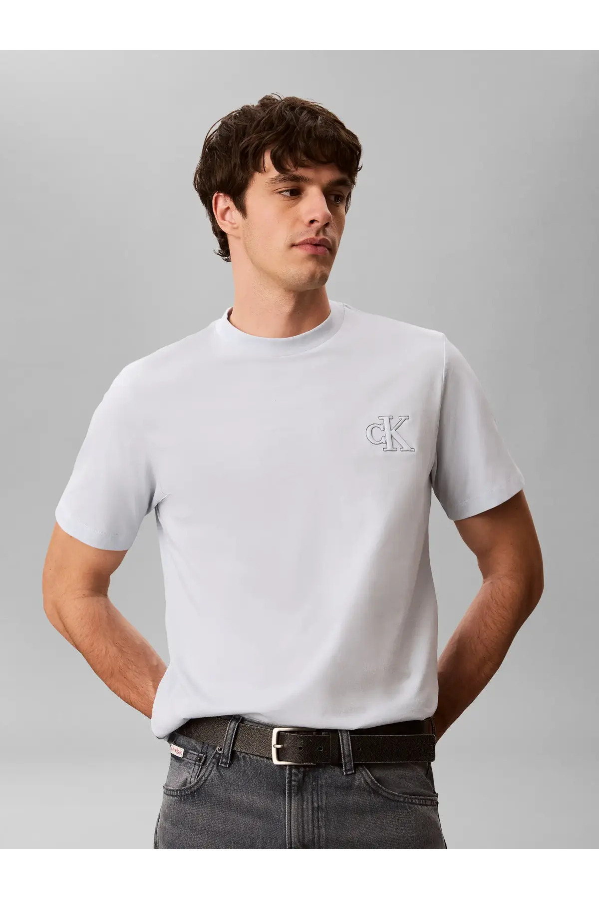 تیشرتمردانهCalvin Kleinسفید