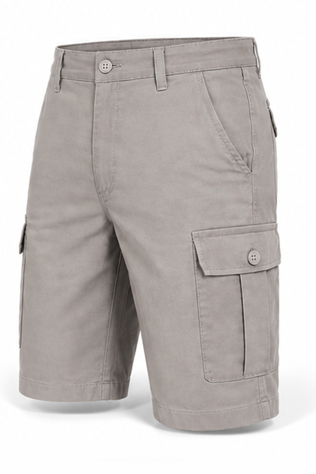 Serseri Jeans Erkek Likralı Kargo Şort Rahat Kalıp Çok Cepli Premium Günlük Casual Yazlık Şort görsel 2