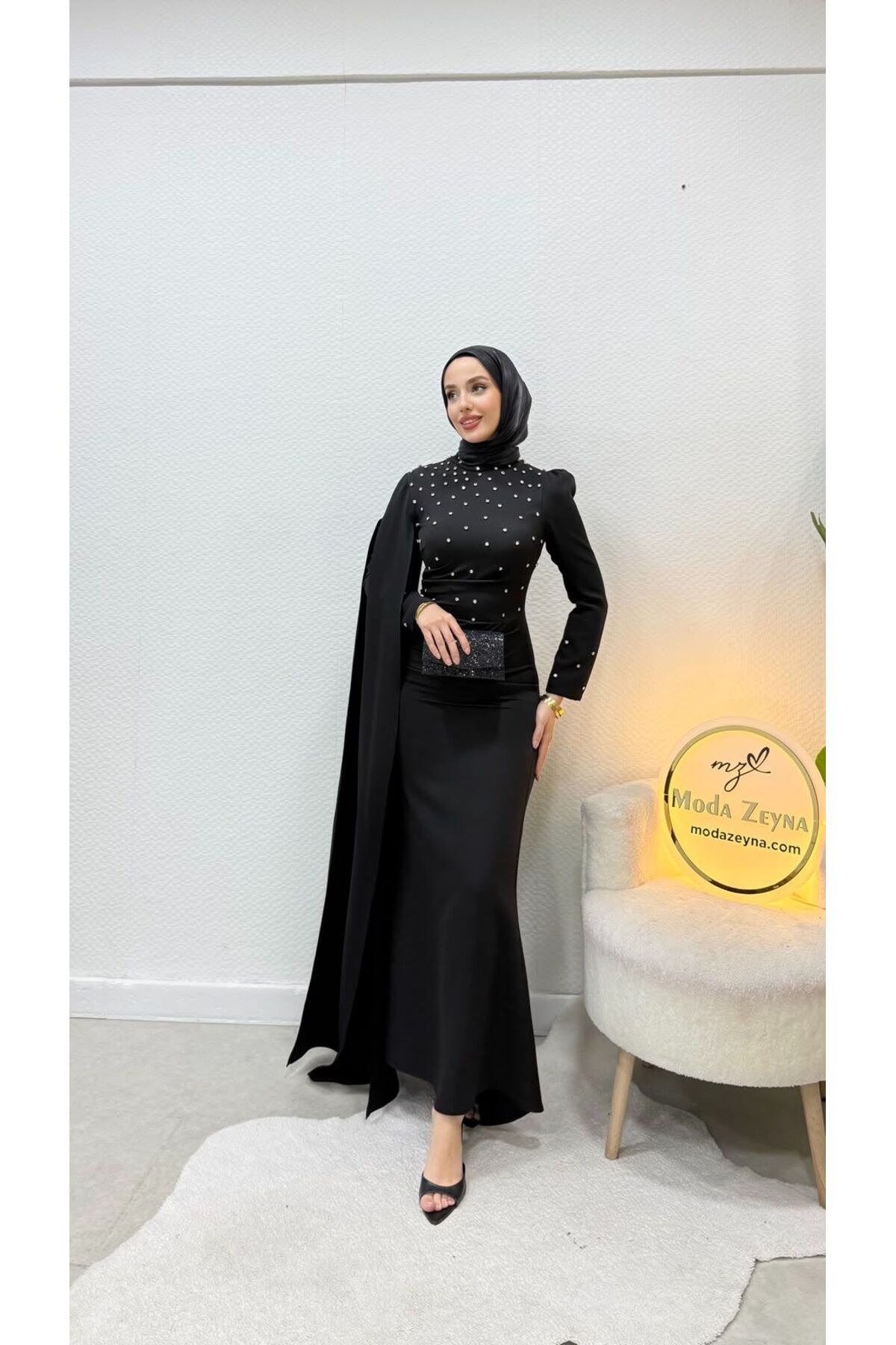 moda zeynaa Perla Elbise görsel 2