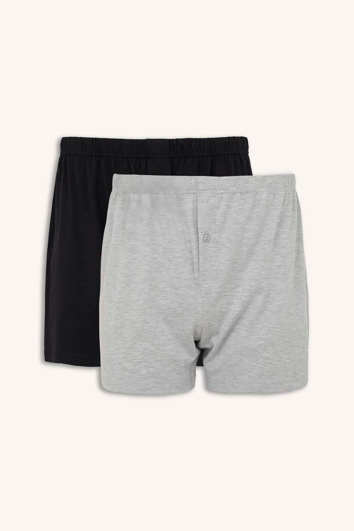 DeFacto Relax Fıt Elastik Bel 2'li Boxer Set H9430AX26SP