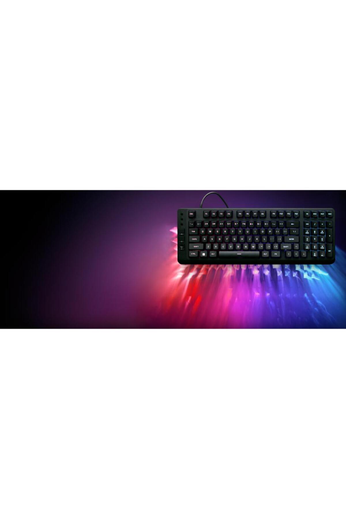 Resim HyperX Eve 1800 Siyah Gaming Klavye B7JE0AA 
