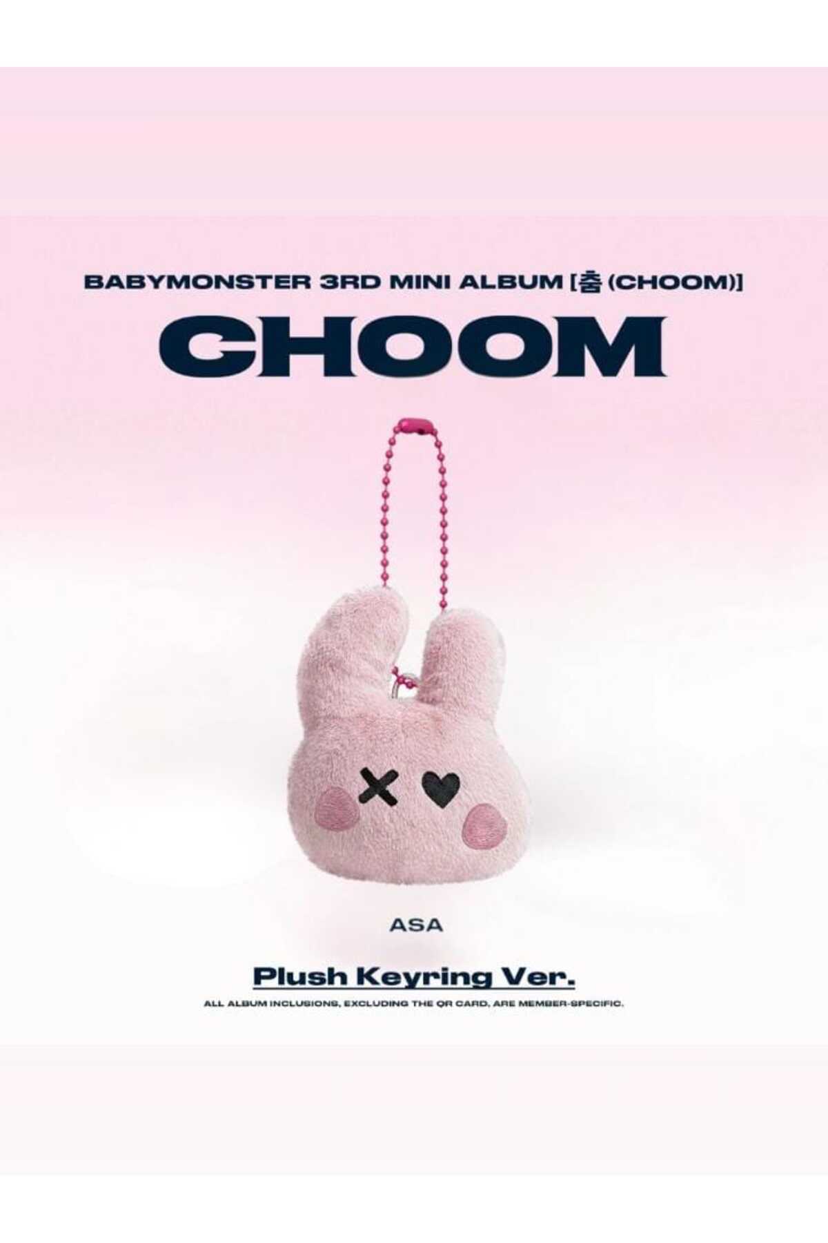 tays store BABYMONSTER - 3rd Mini Album [춤 (CHOOM)] Plush Keyring