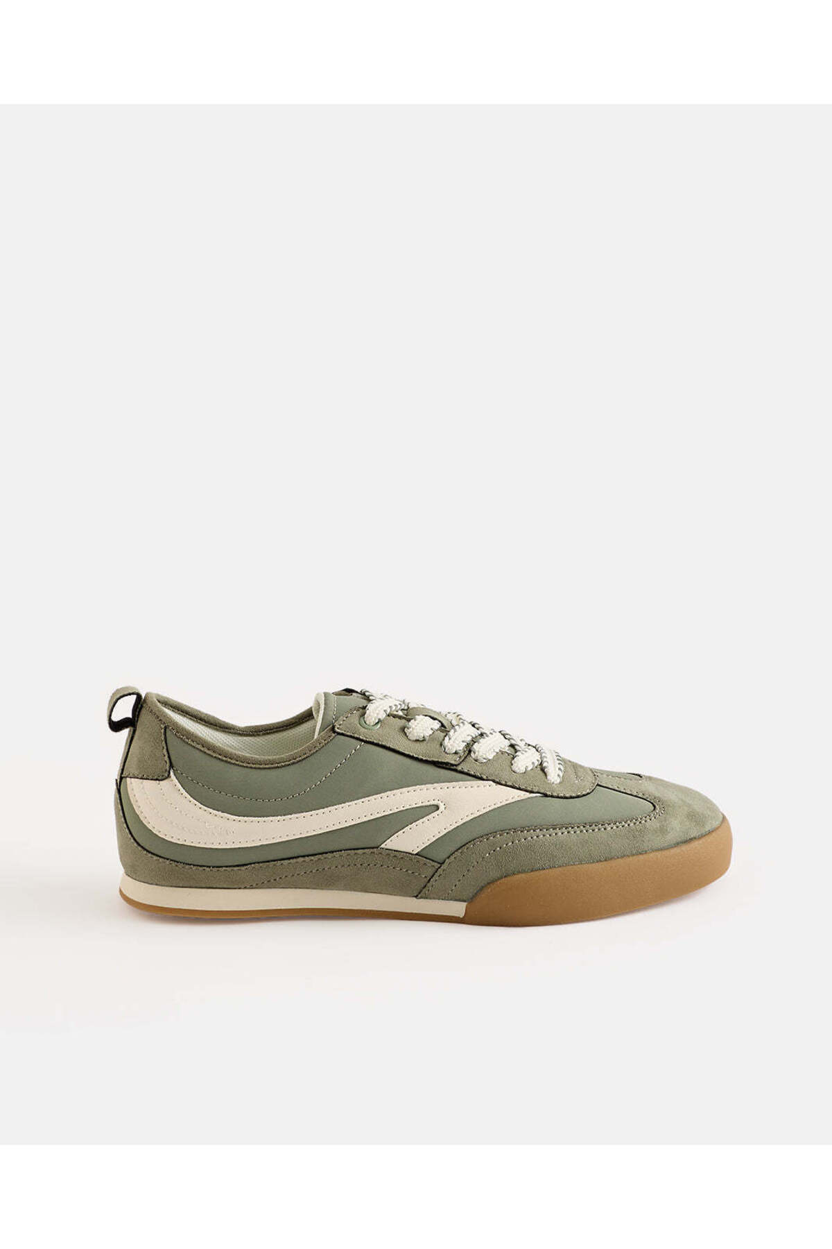 REDTAG Women Green Lace Up Sneakers