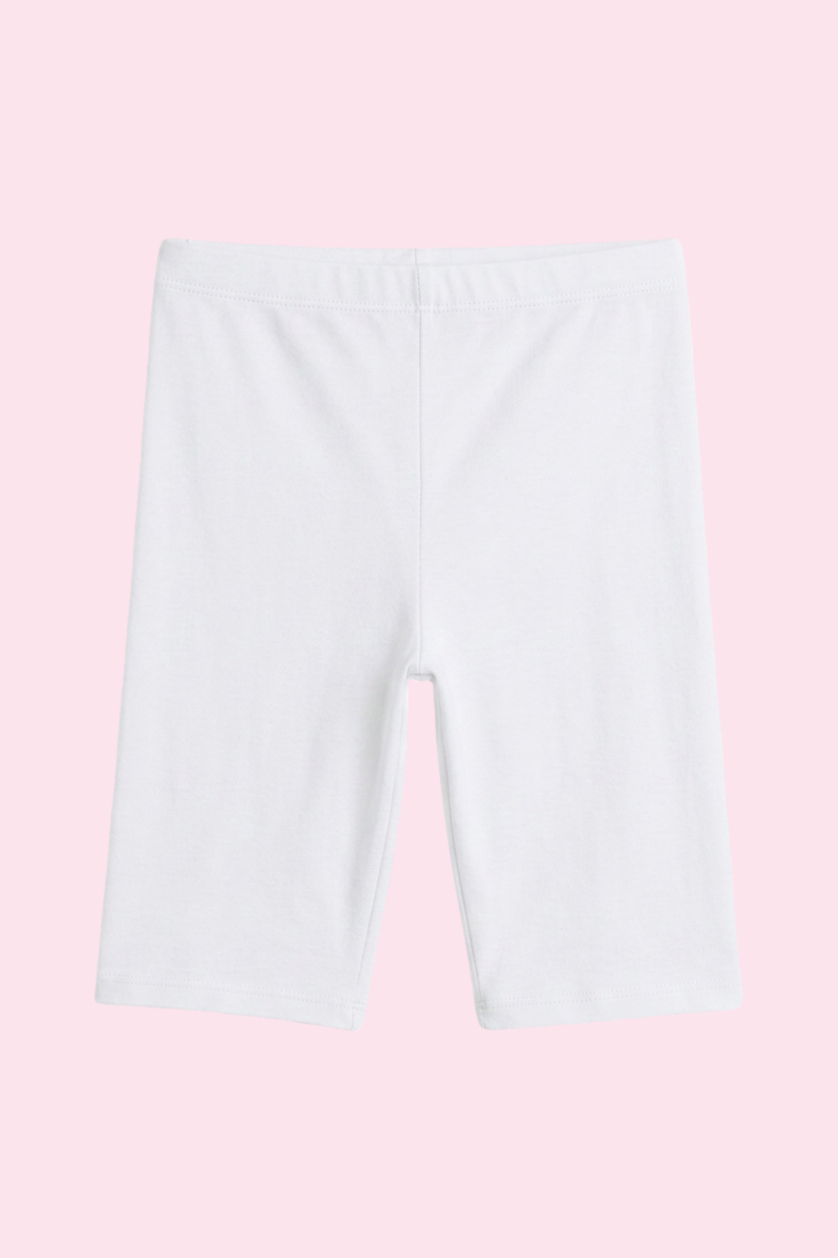 BUTİK1AVM Girl's Half Tights 1 Piece White Cotton for Dress and Bottoms