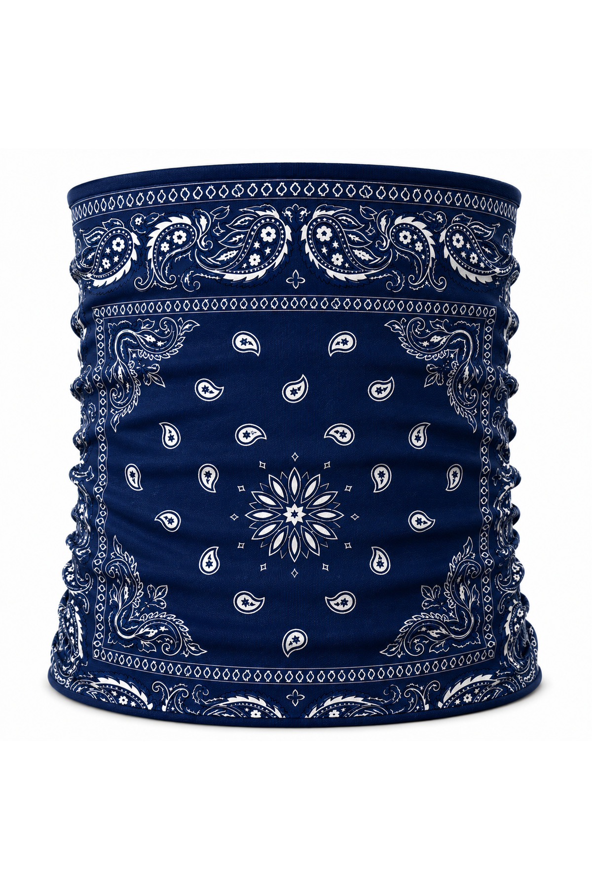 FG KONNİCHİWA Bandana Siyah Etnik Bandana Yüz Maskesi ve Boyunluk ve Günlük ve Motosiklet Kullanımı UV Korumalı Çok Amaçlı Boyunluk görsel 4