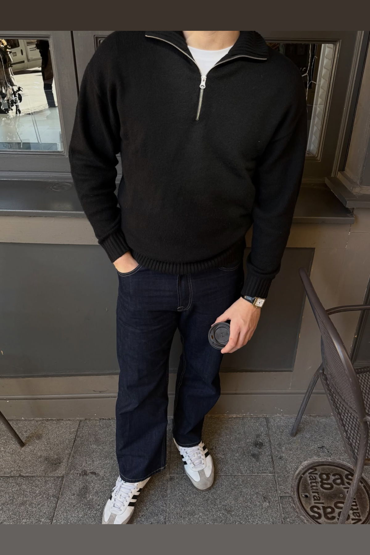 Jack & Jones Erkek Relaxed Fit Triko Pullover - Soho görsel 5