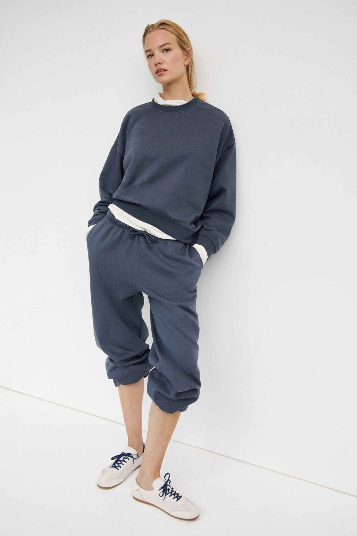 H&M Geniş Jogger Pantolon görsel 2